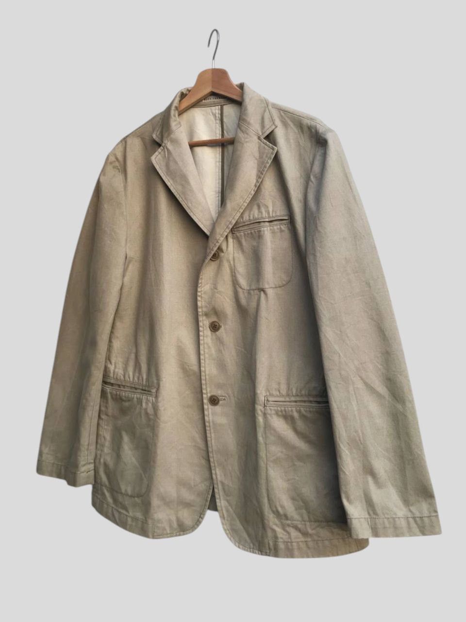 Tornado Mart Blue Tornado Cotton Tailored Jacket Size US L / EU 52-54 / 3 - 4 Thumbnail