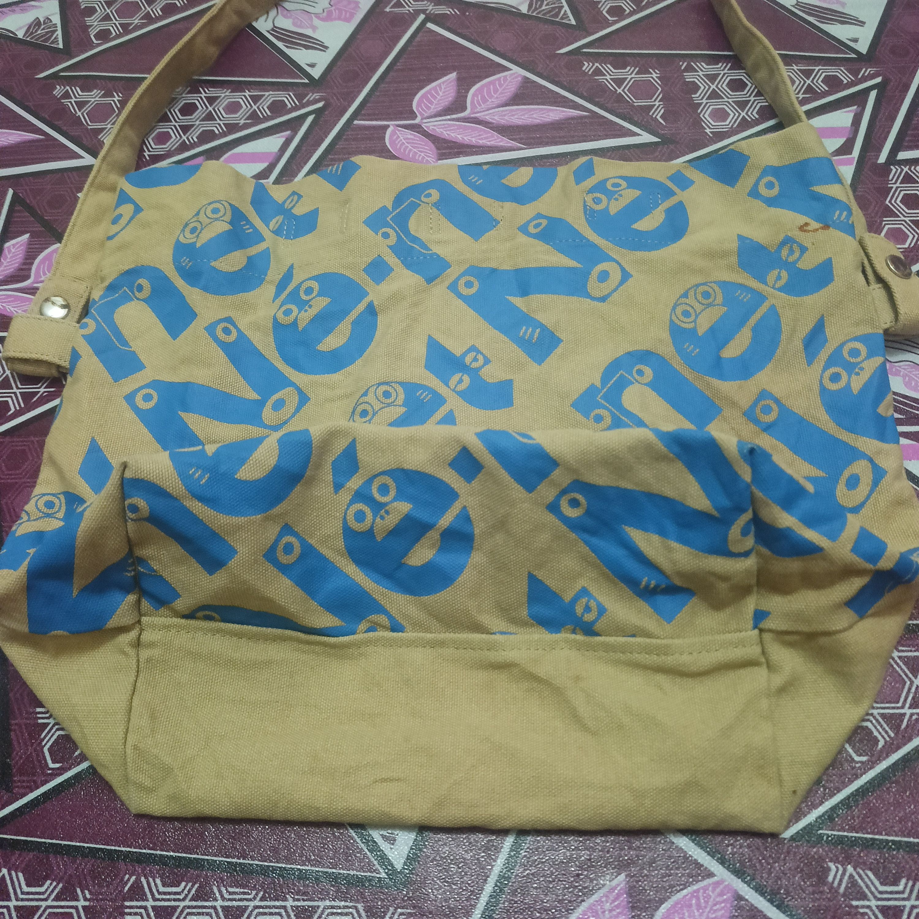 Issey Miyake × Japanese Brand × Ne-Net Rare!!! Ne-net tote/sling bag issey miyake spellout printed Size ONE SIZE - 5 Thumbnail