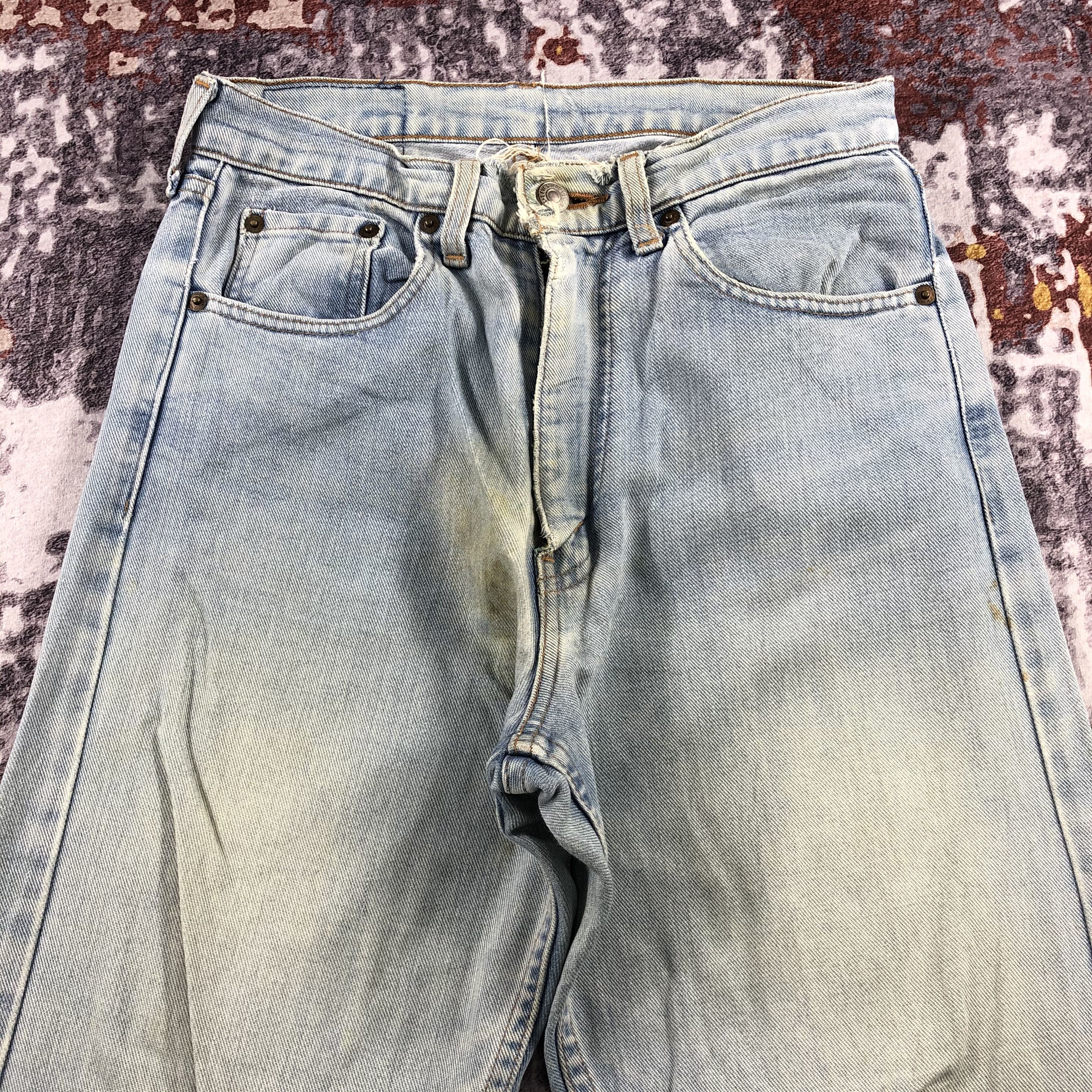 Levi's × Vintage Vintage 90s Light Wash Levis 512 Jeans-JM2175 Size US 29 - 3 Thumbnail