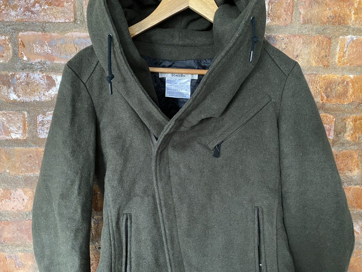 Katharine Hamnett London Vtg K.Hamnett Gimmick Bono Wool padded large hoodie Size US S / EU 44-46 / 1 - 9 Thumbnail