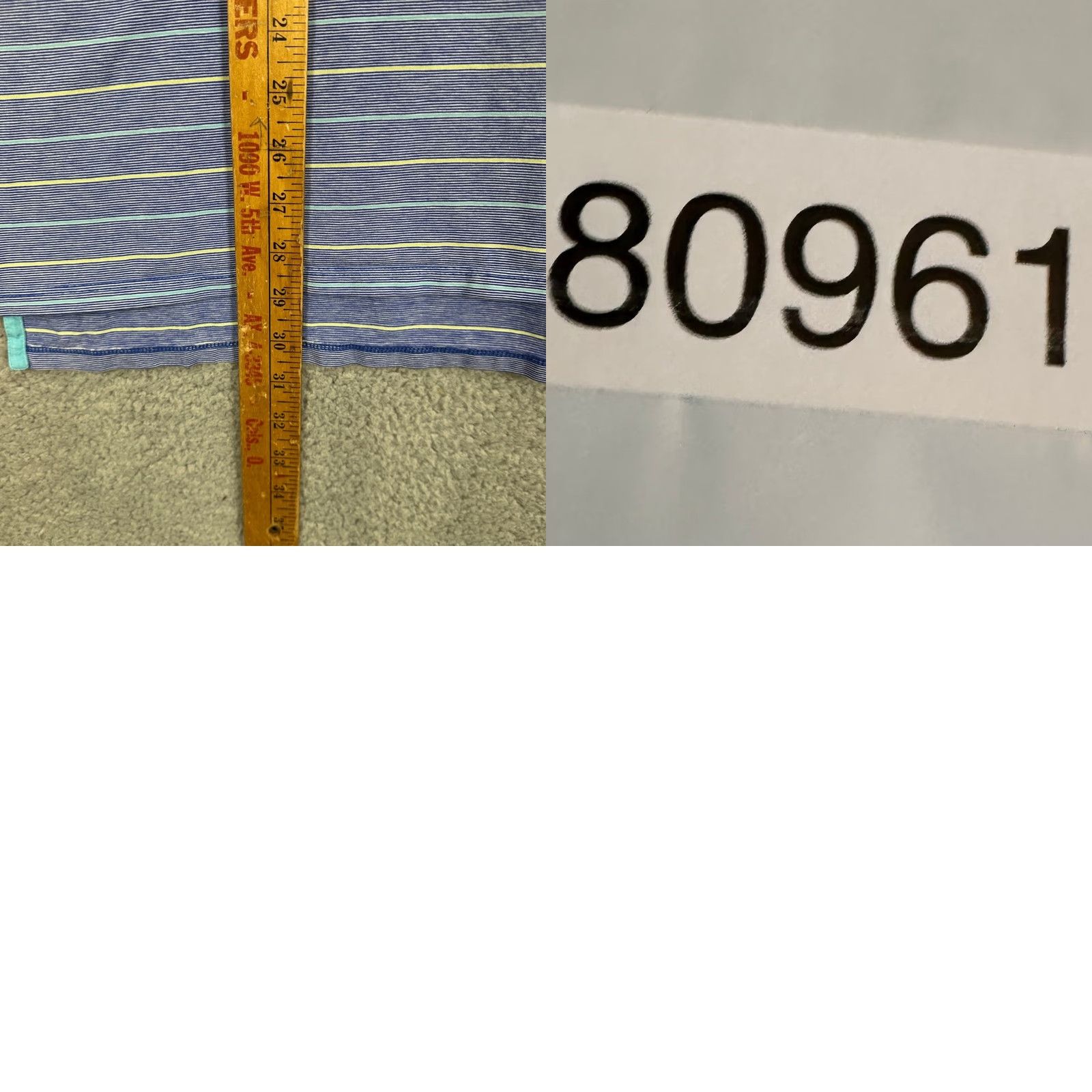 Vintage B. Draddy USA Polo Shirt Golf XL Blue Striped Rugby Logo Shirt Men XS? Wait, proceed. Size US XL / EU 56 / 4 - 8 Thumbnail