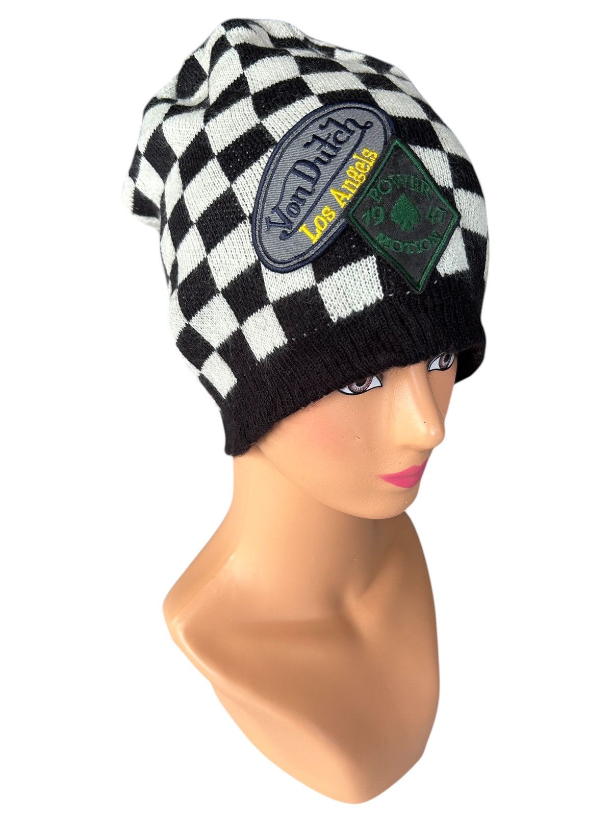 Japanese Brand × Kapital × Von Dutch Vintage Von Dutch Rare Beanie Hats ☠️☠️ Size ONE SIZE - 1 Thumbnail