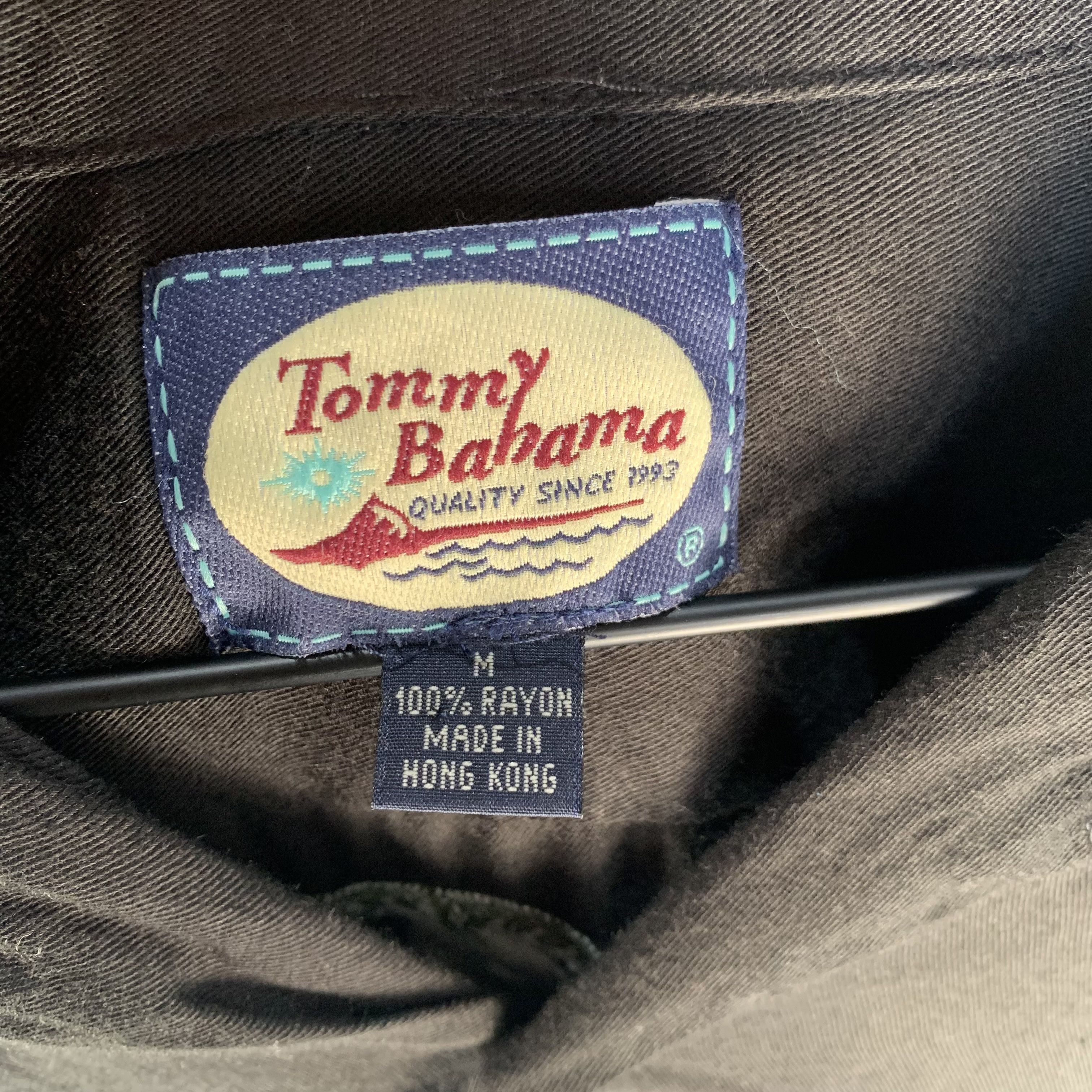 Tommy Bahama Tommy Bahamas Shirt Button Up Mens's Size M Black Cigar Club Size US M / EU 48-50 / 2 - 10 Thumbnail