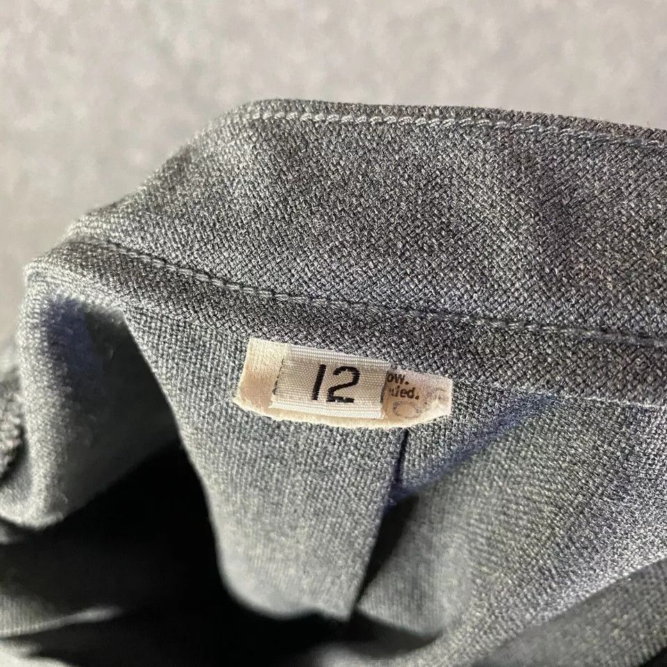 Levi's × Vintage Levi's Dress Pants Women's Size 12 Trousers Gray 50's Size 34" / US 12 / IT 48 - 7 Thumbnail