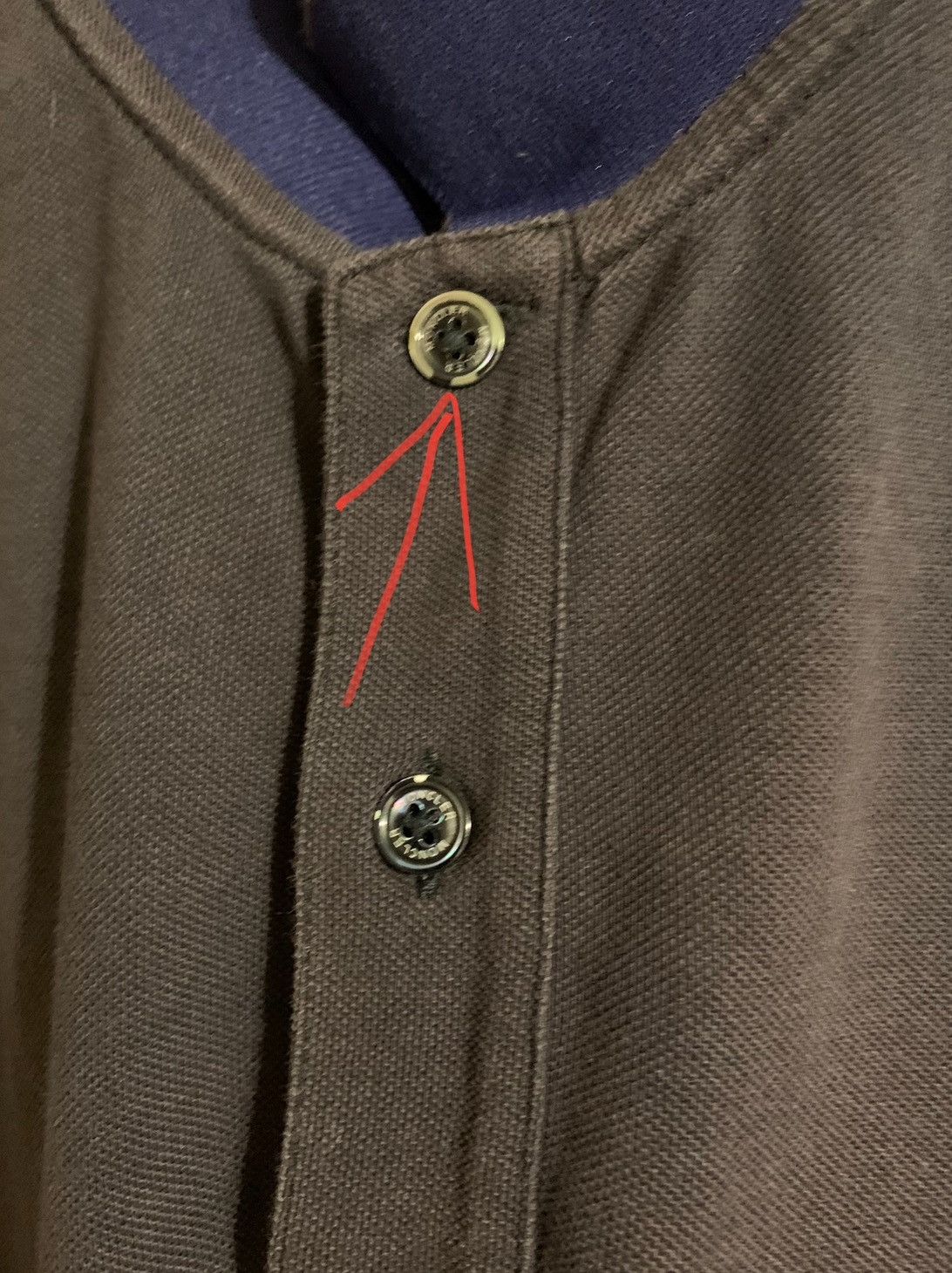 Moncler Moncler polo size S dark blue Size US S / EU 44-46 / 1 - 9 Thumbnail