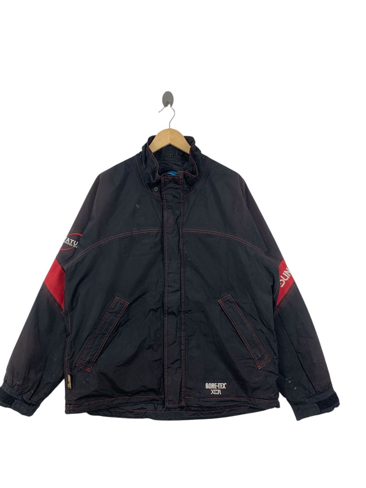 Goretex Vintage GORETEX XCR x STATUS SUNLINE Natural Distress Parka Size US XXL / EU 58 / 5 - 4 Thumbnail