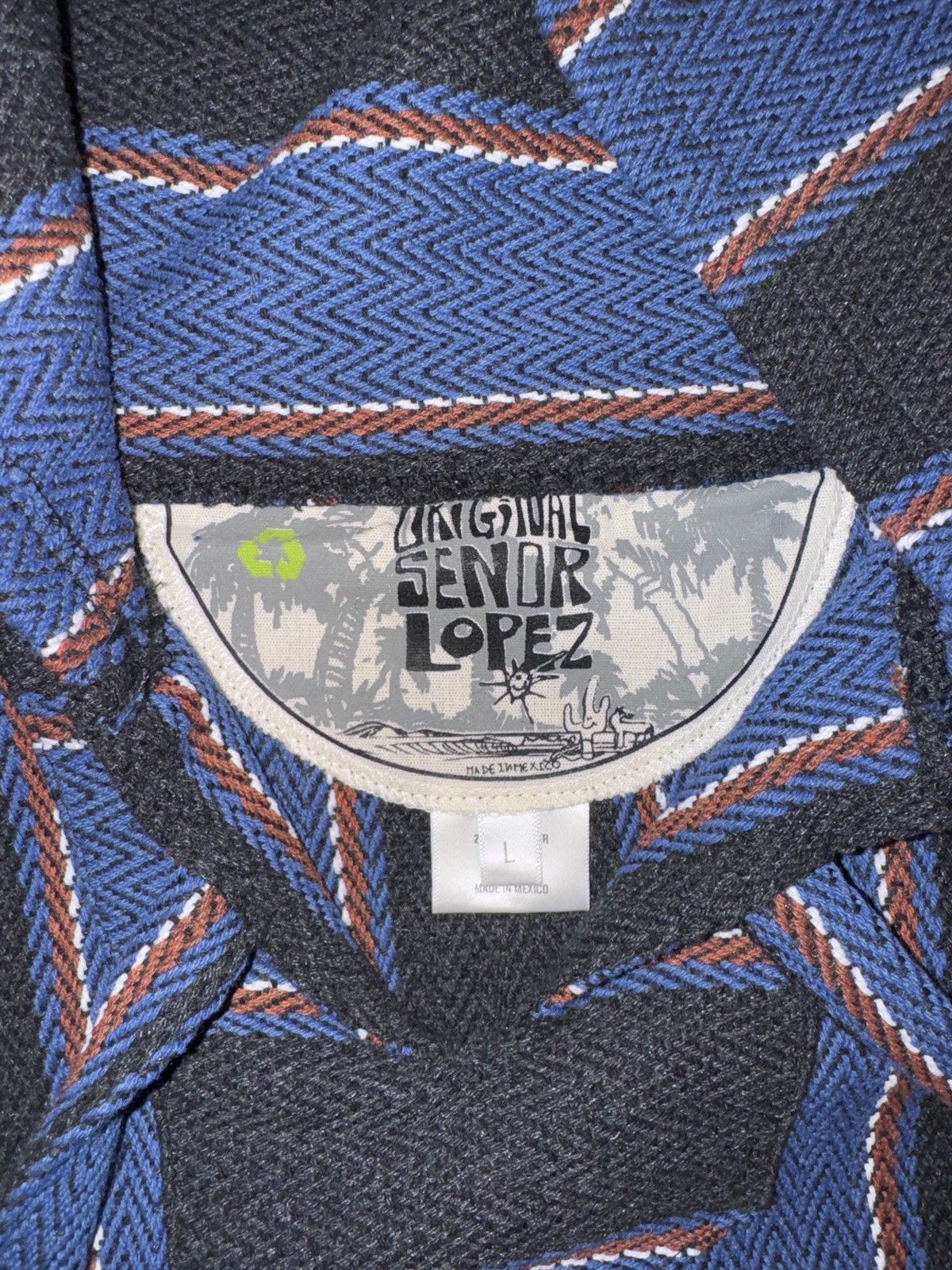 Native × Vintage Vintage Senor Lopez Pullover Hoodie Size US L / EU 52-54 / 3 - 3 Thumbnail