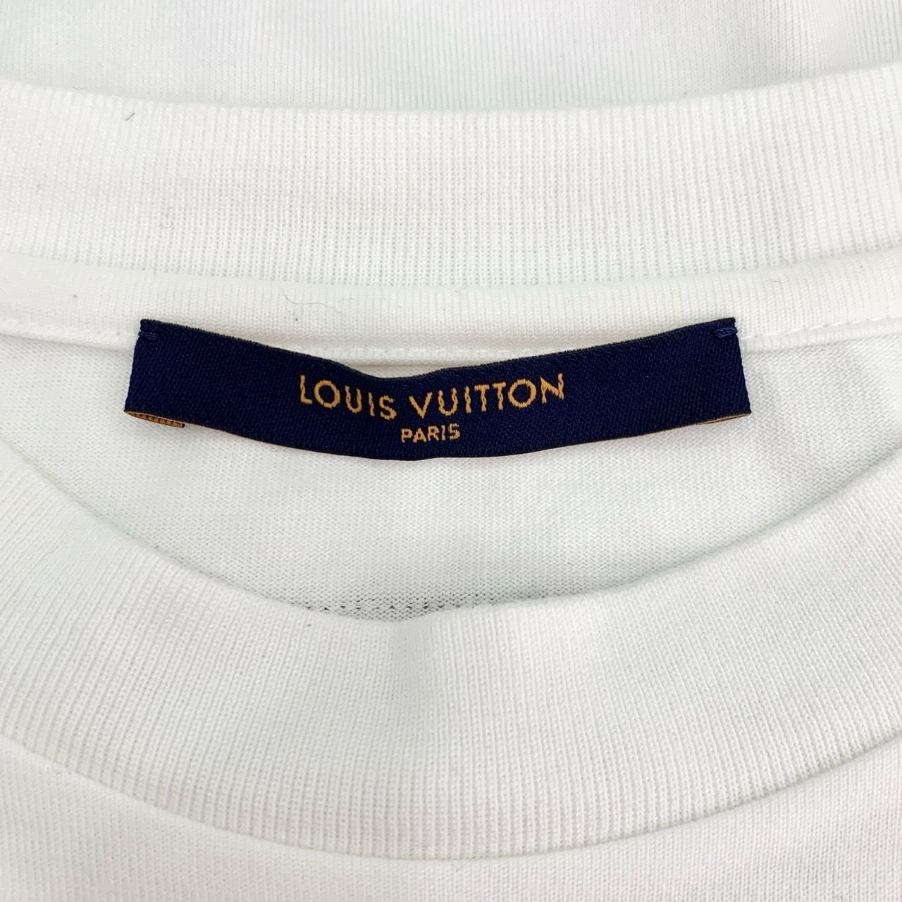 Louis Vuitton Louis Vuitton 2022 White Cotton Floral Logo T-Shirt (Size L) Size US L / EU 52-54 / 3 - 4 Thumbnail