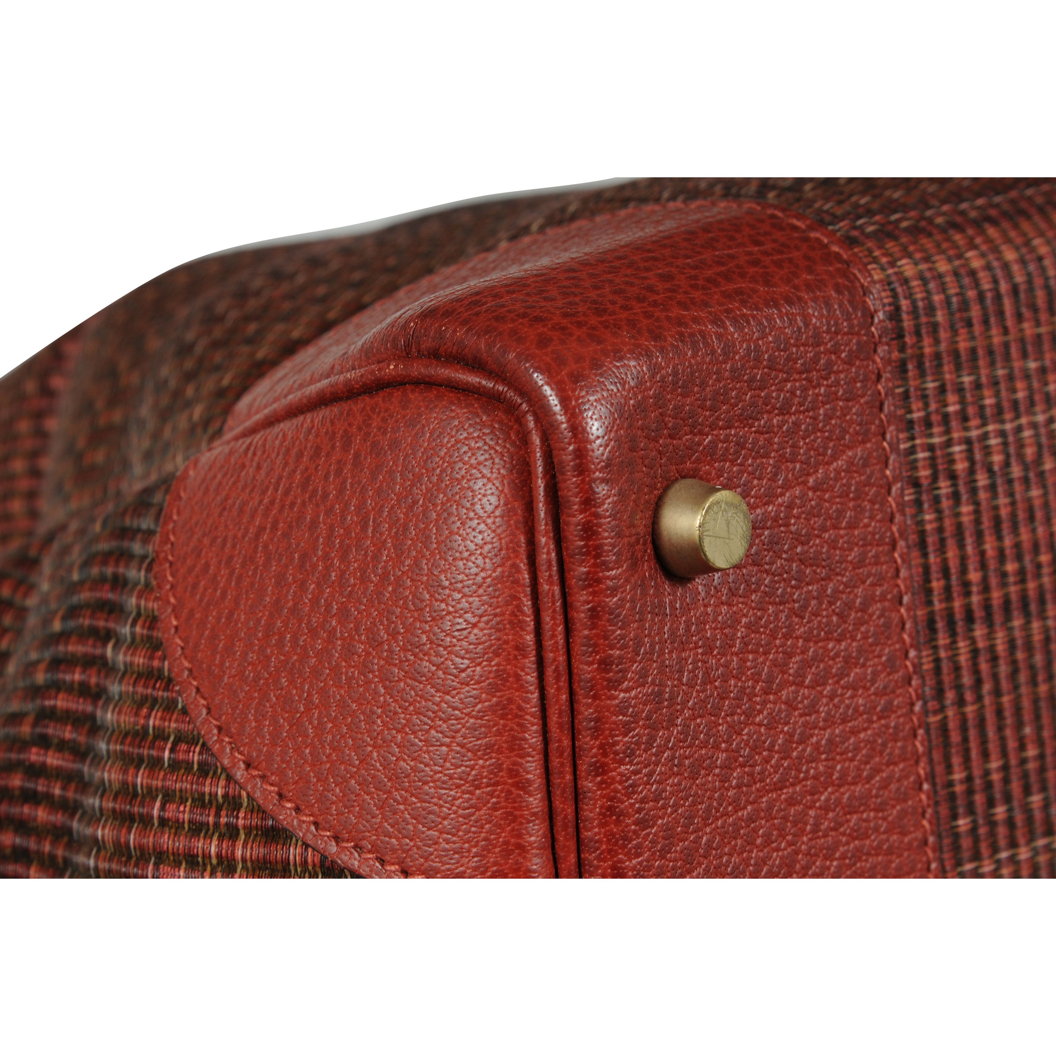 Hermes Haute A Courroies Hac 50 Red Rogue H Crinoline Buffalo Gold Size ONE SIZE - 14 Thumbnail