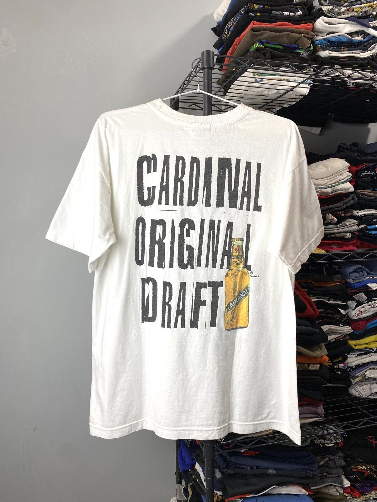 Band Tees 90’s Vintage Cardinal Beer T Shirt Coors Budweiser Size US M / EU 48-50 / 2 - 1 Thumbnail