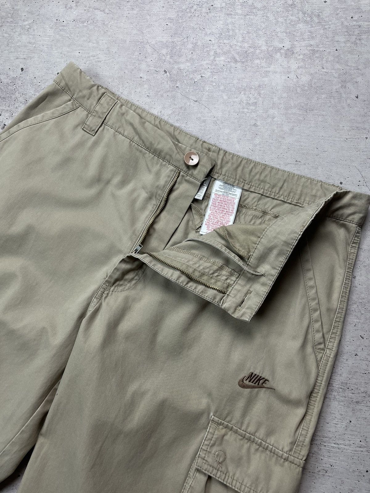 Nike × Vintage Vintage Nike Cargo Shorts Size US 34 / EU 50 - 6 Thumbnail