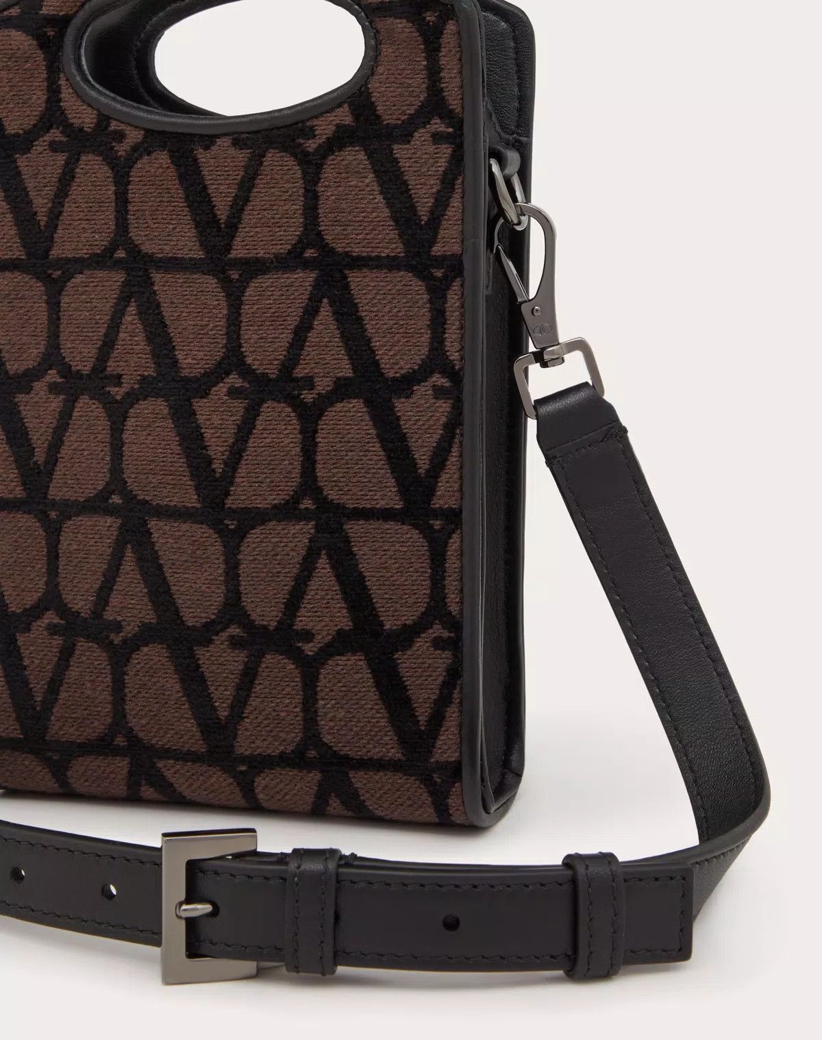 Valentino oc11z0725 Size:OS/Mini Crossbody Bag in Melange/black Size ONE SIZE - 7 Thumbnail