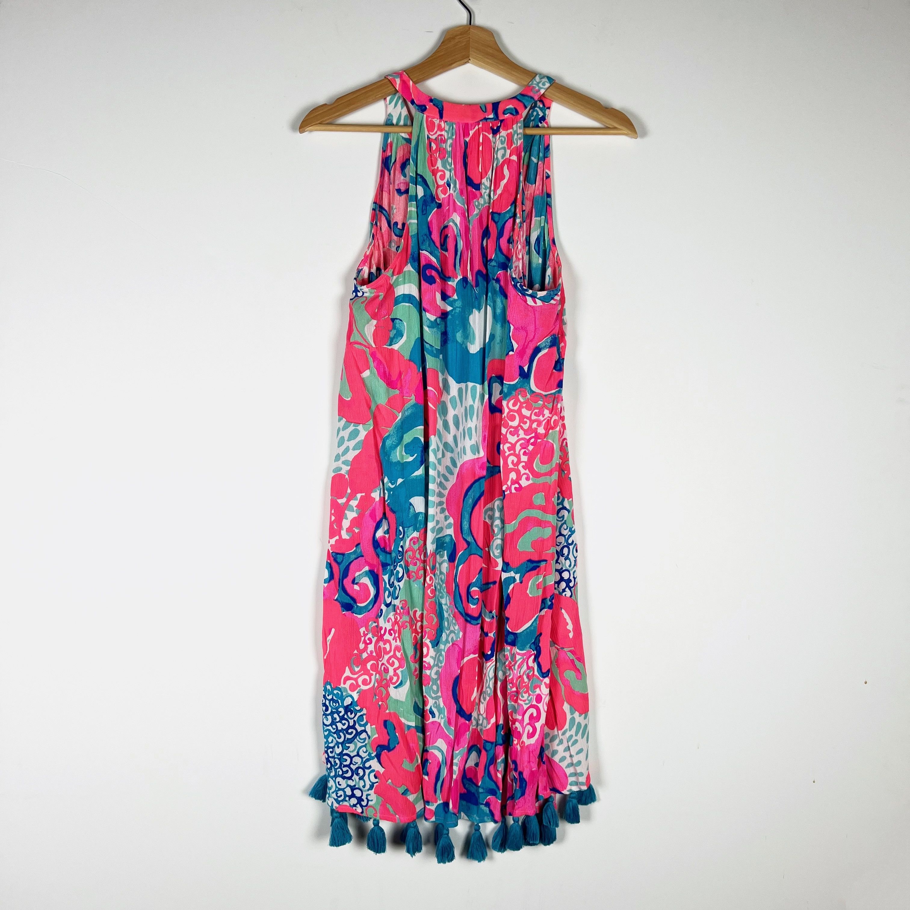 Lilly Pulitzer Lilly Pulitzer Roxi Sleeveless Tassel Size XS / US 0-2 / IT 36-38 - 4 Thumbnail