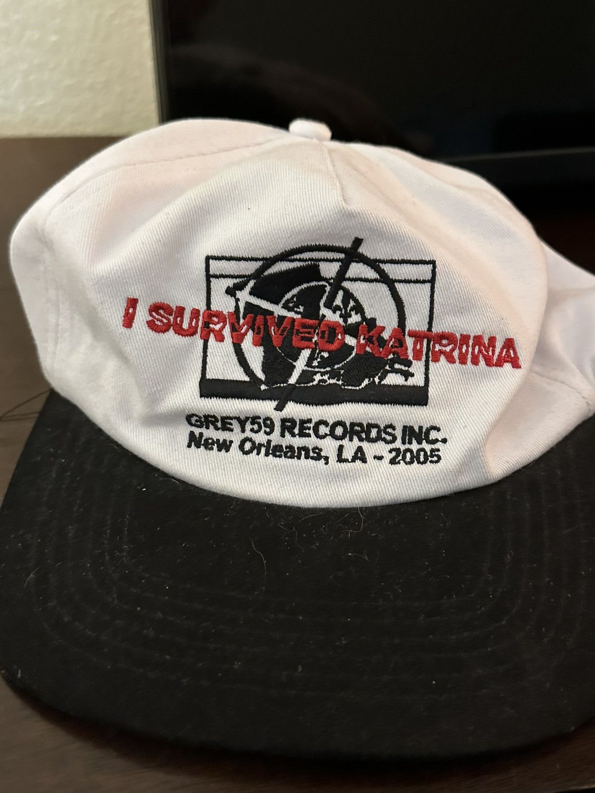 I survived hurricane katrina —- Hat
