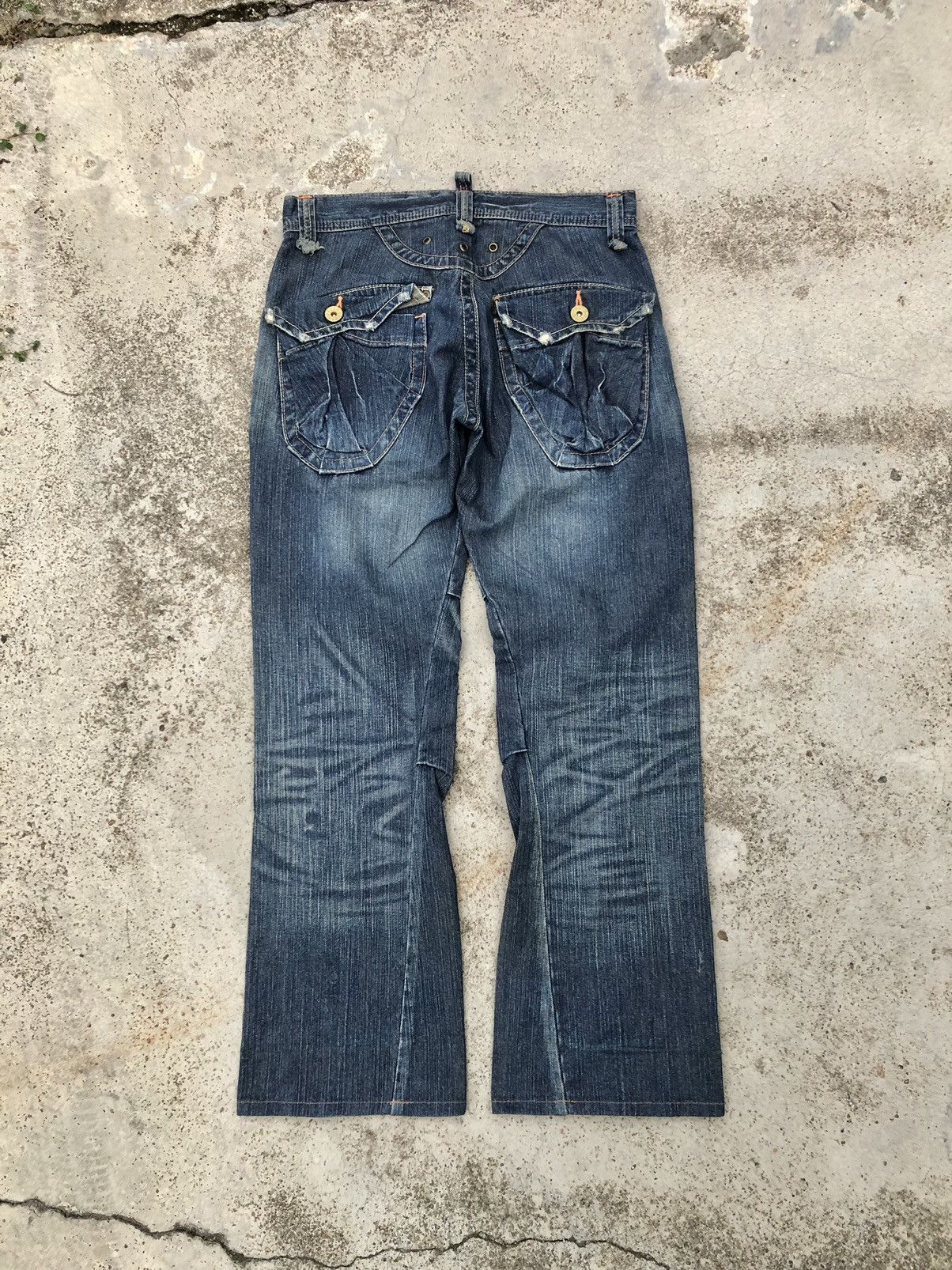 Edwin RARE⚡️⚡️EDWIN SIX POCKET TACTICAL/MULTIPOCKET BUSHPANT DENIM Size US 31 - 4 Thumbnail