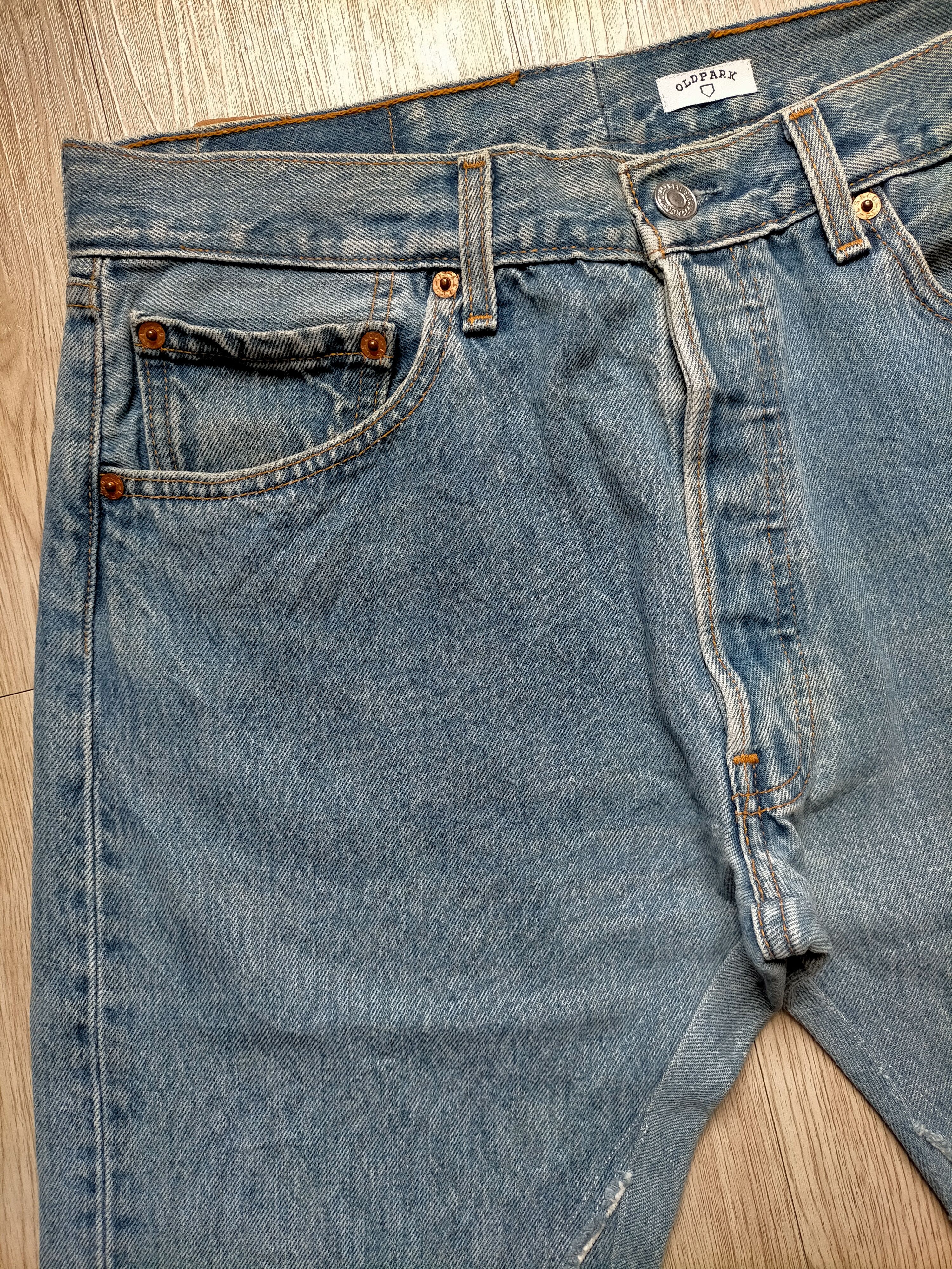 Levi's Vintage Levis 501 x Old Park Upcycle Blue Jeans Size US 30 / EU 46 - 4 Thumbnail
