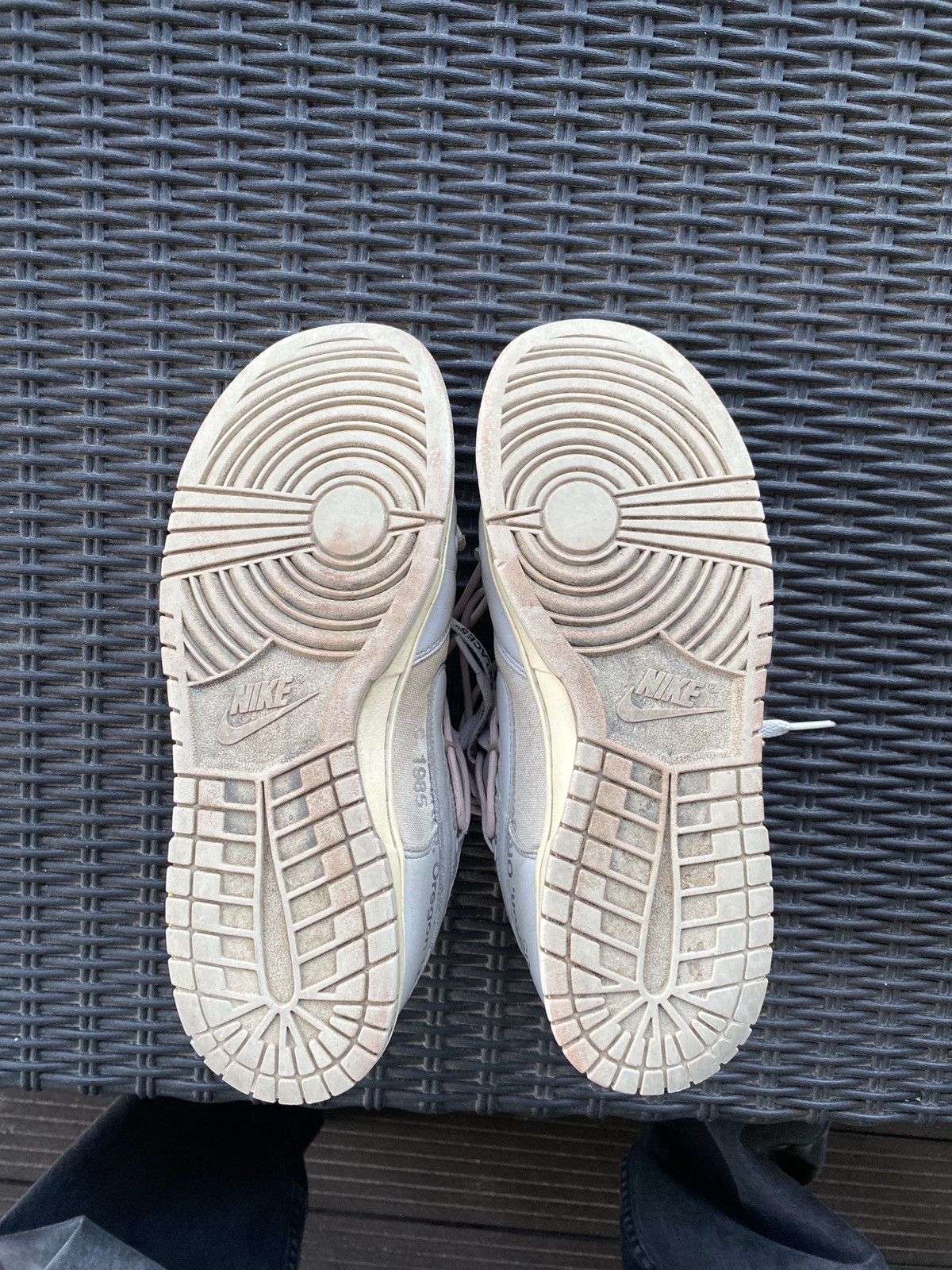 Nike × Off-White Nike dunk off white lot 24 Size US 9.5 / EU 42-43 - 5 Thumbnail
