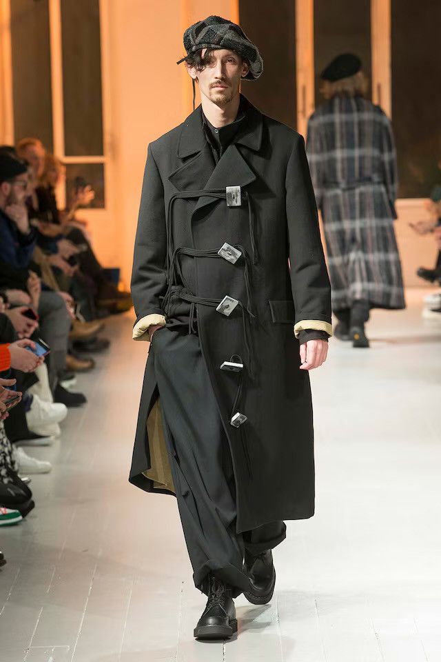 Yohji Yamamoto Yohji Yamamoto Pour Homme Tape Tweed Darts Beret AW20 Look4 Size ONE SIZE - 2 Thumbnail