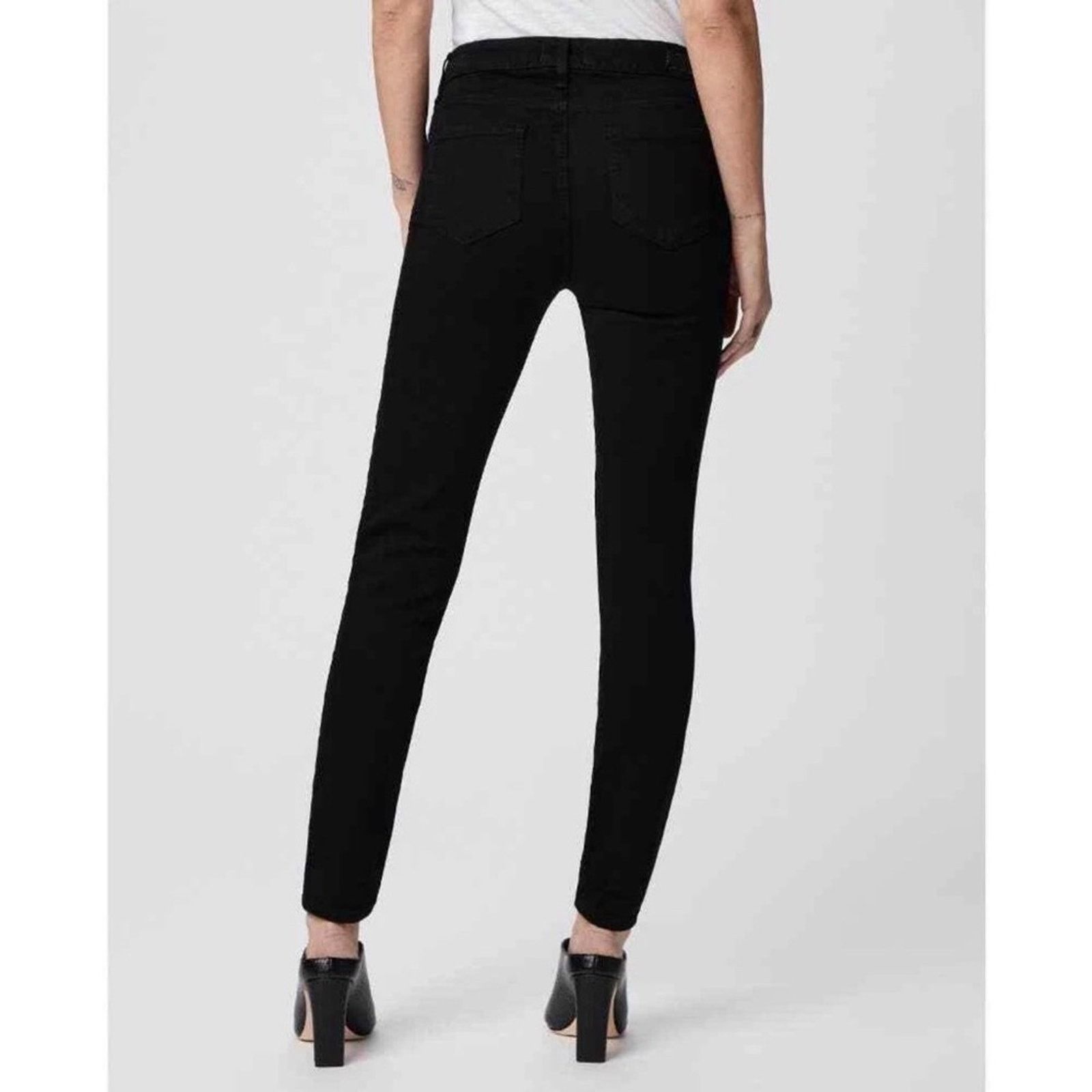 Paige Paige Verdugo Ankle Skinny Denim Jeans Women’s Size 27 Black Size 27" / US 4 / IT 40 - 3 Thumbnail
