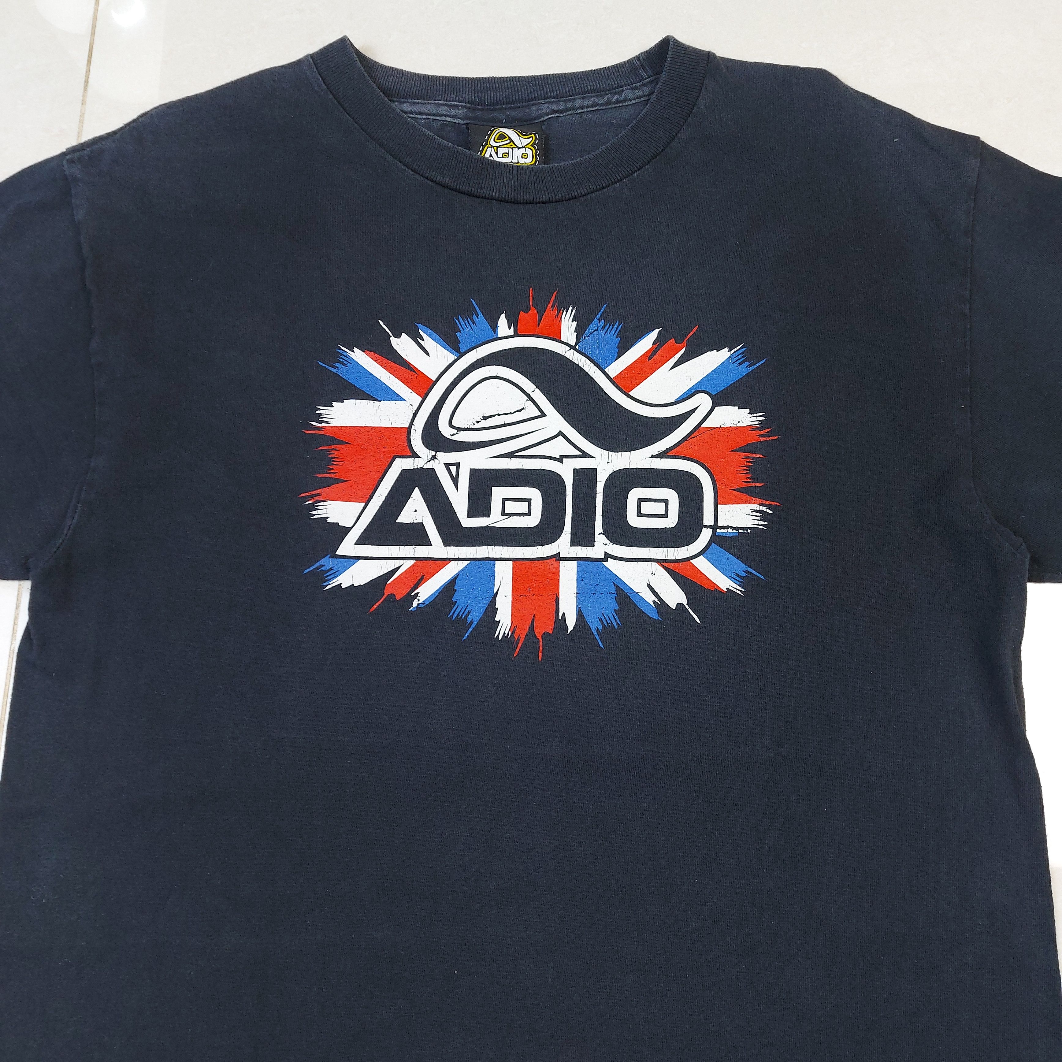 Osiris Vintage ADIO Brian Sumner Union Jack British flag TEE Size US M / EU 48-50 / 2 - 5 Thumbnail