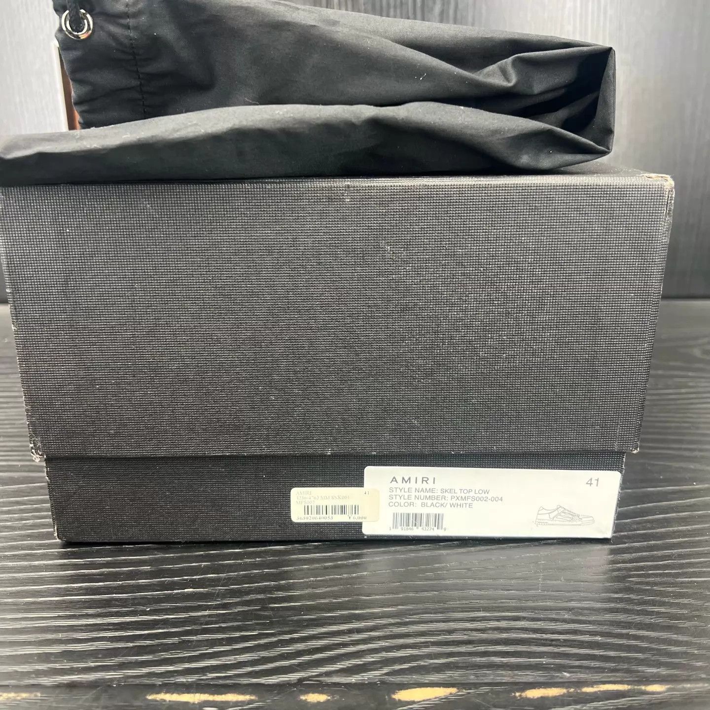 Amiri Amiri Black & White Bone Sneaker 41 Size US 8 / EU 41 - 9 Thumbnail