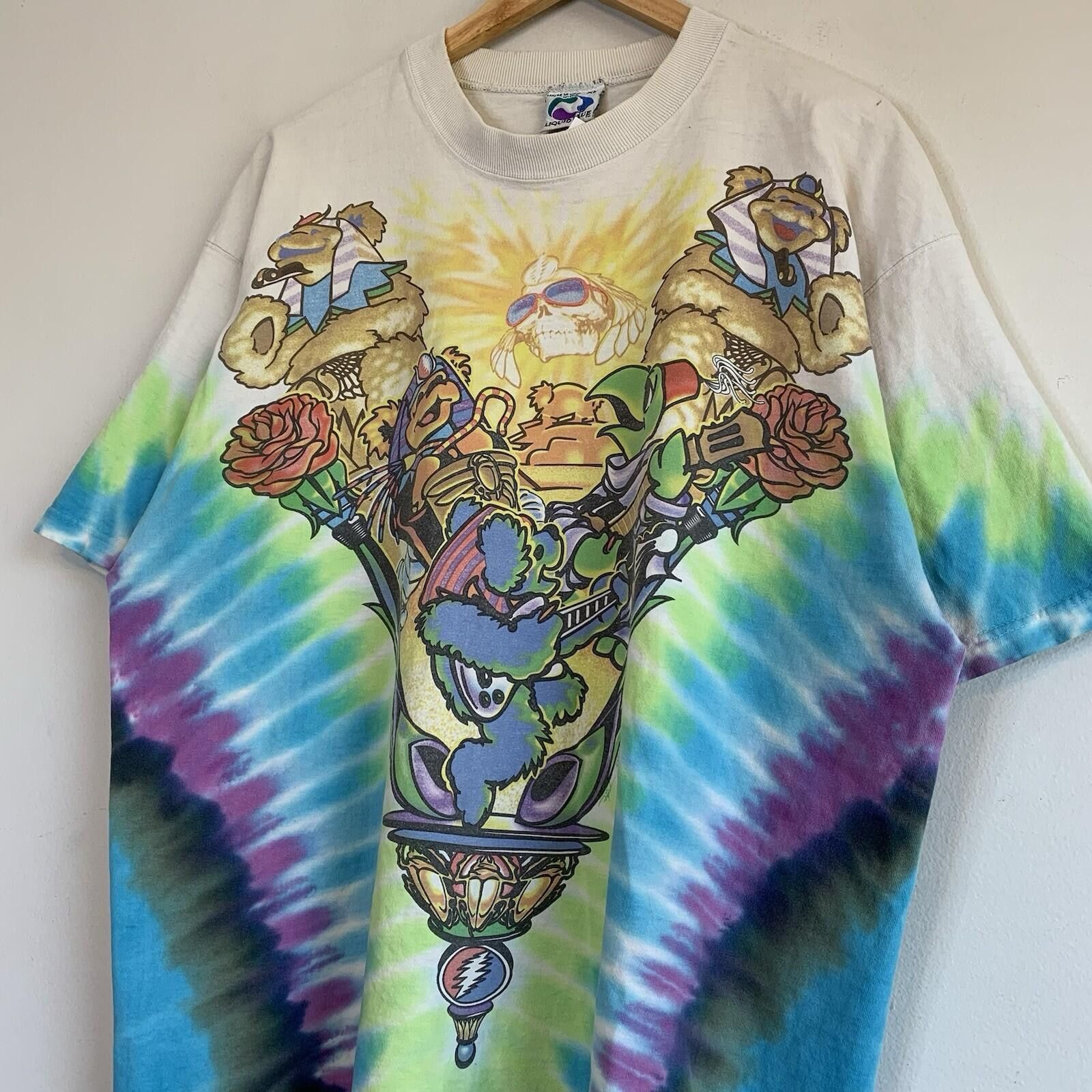 Liquid Blue Vintage 1996 Grateful Dead Egypt Tour Liquid Blue Shirt XL Size US XL / EU 56 / 4 - 2 Thumbnail