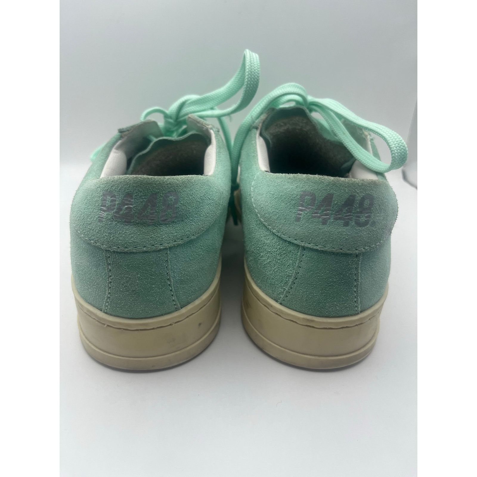 P448 P448 Jack Suede Trainers Sneakers Aqua Teal Women’s Size 7 Size US 7 / IT 37 - 6 Thumbnail