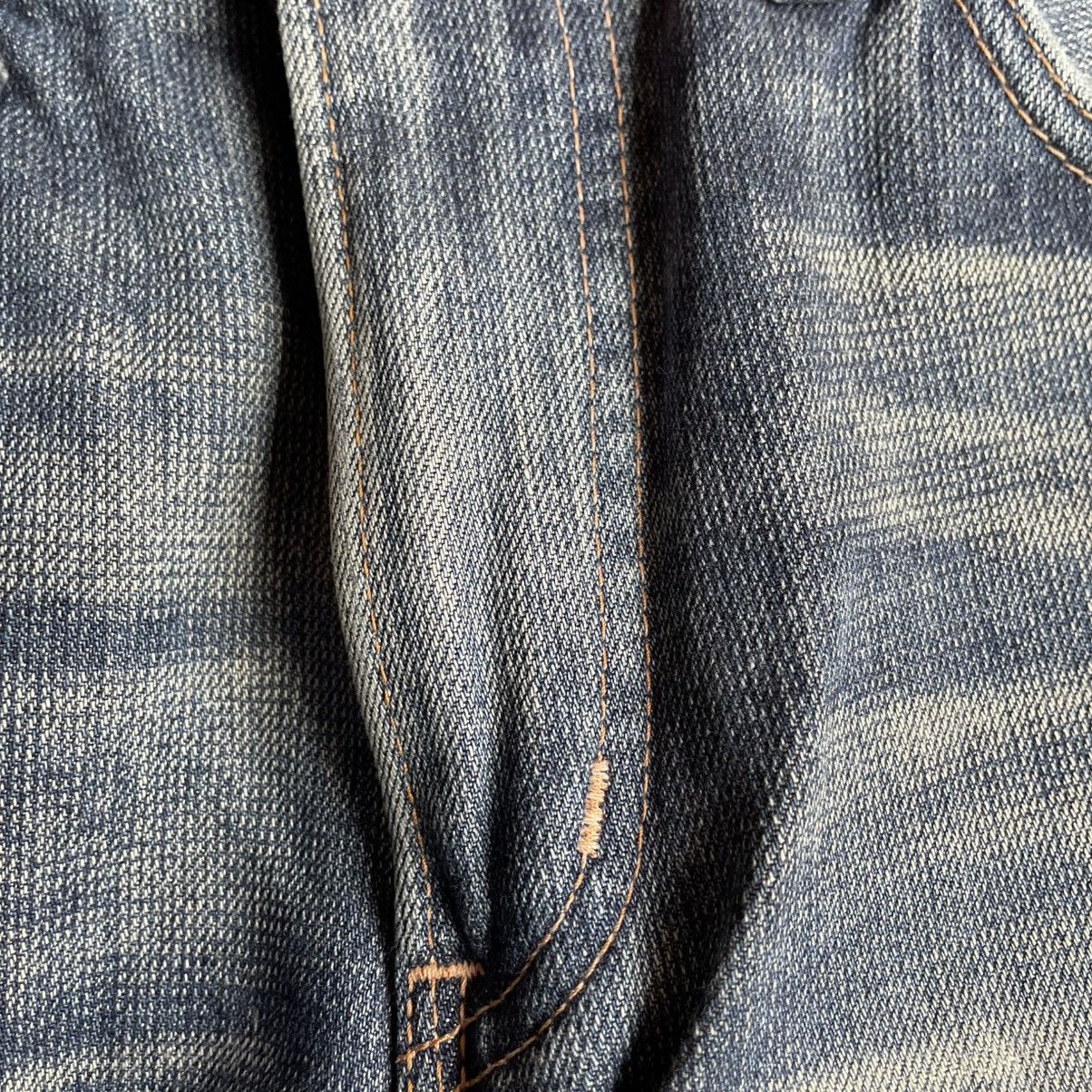Edwin 🔥Vintage Edwin Zylon EZ503 Stoned Washed Denim Jeans Size US 35 - 9 Thumbnail