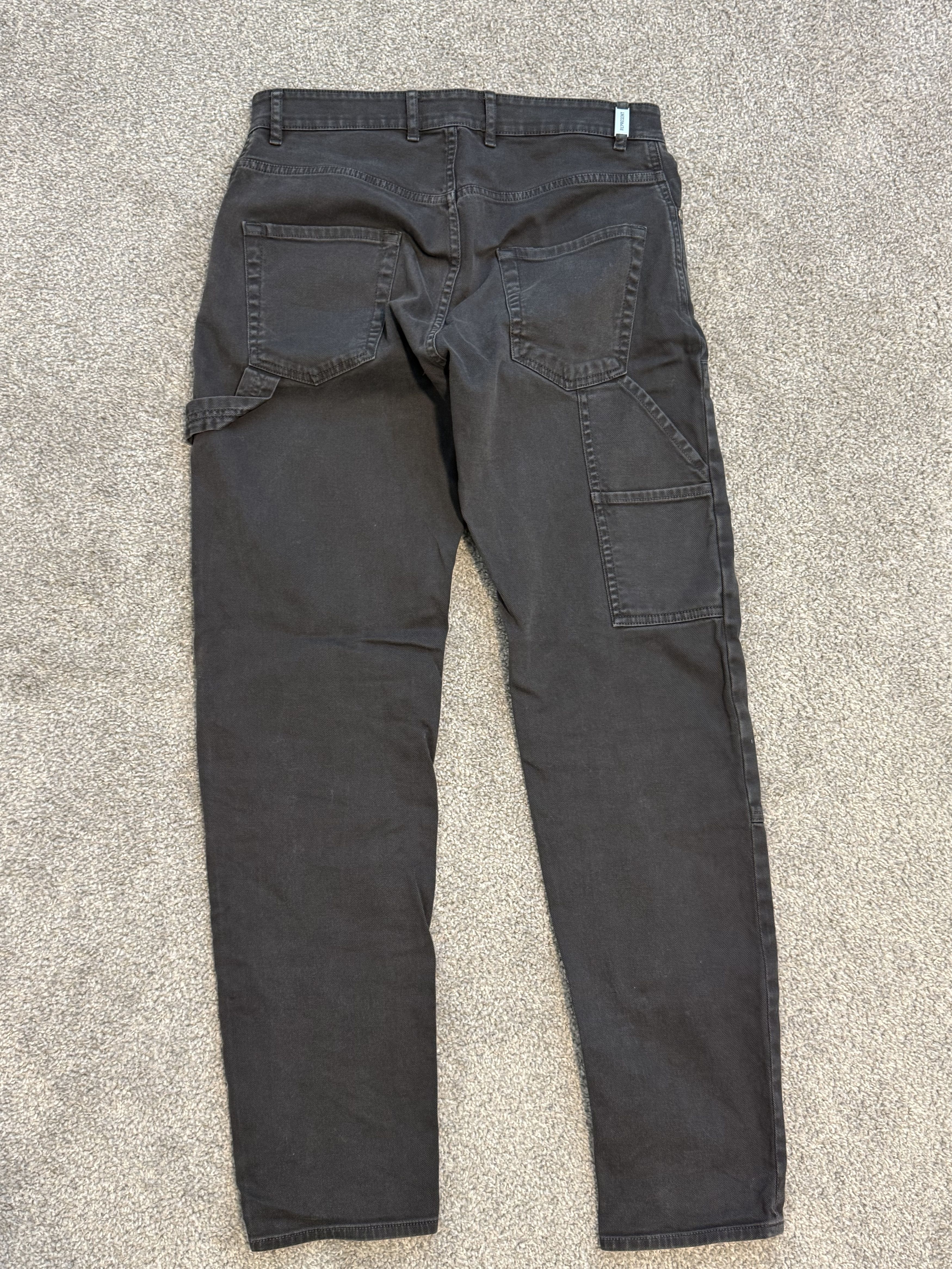 Represent Clo. Carpenter Denim - Vintage Black Size US 29 - 4 Thumbnail