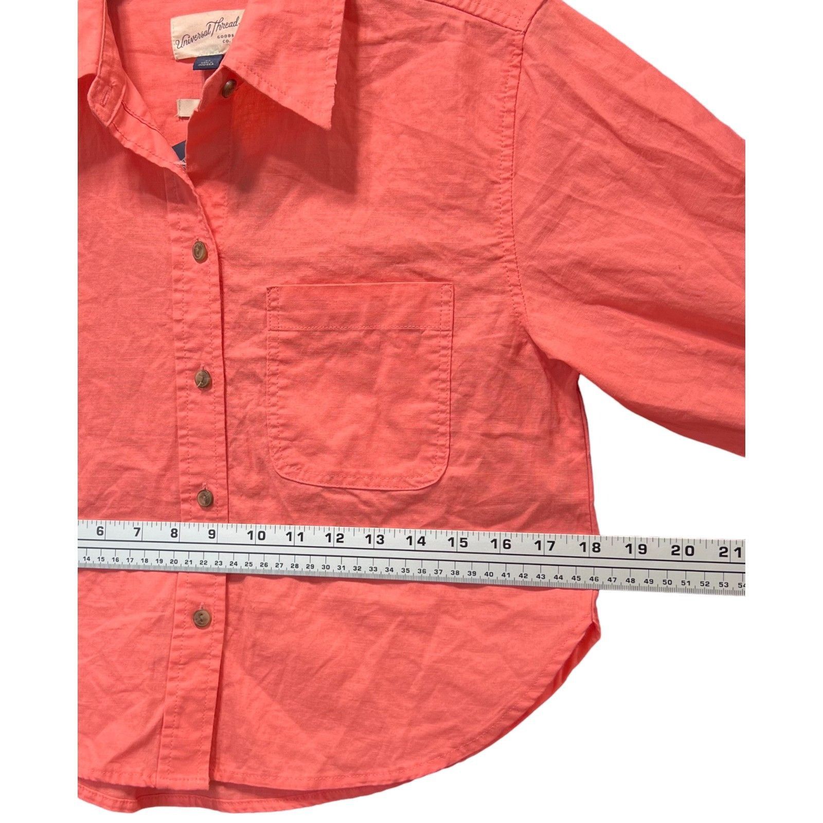 Other Universal Thread - Women's Long Sleeve Collared Button-Down Size XS / US 0-2 / IT 36-38 - 6 Thumbnail