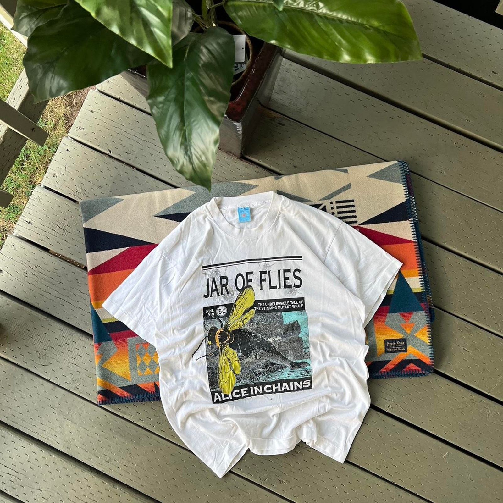 Band Tees Alice in chains 89 who da fuck is alice | Grailed