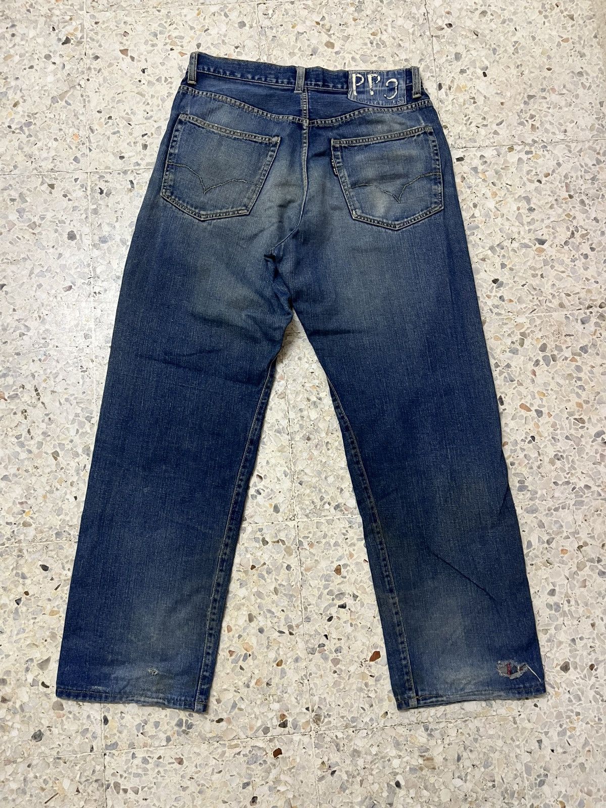 Vintage Vintage HR market redline selvedge distressed denim Size US 32 / EU 48 - 3 Thumbnail