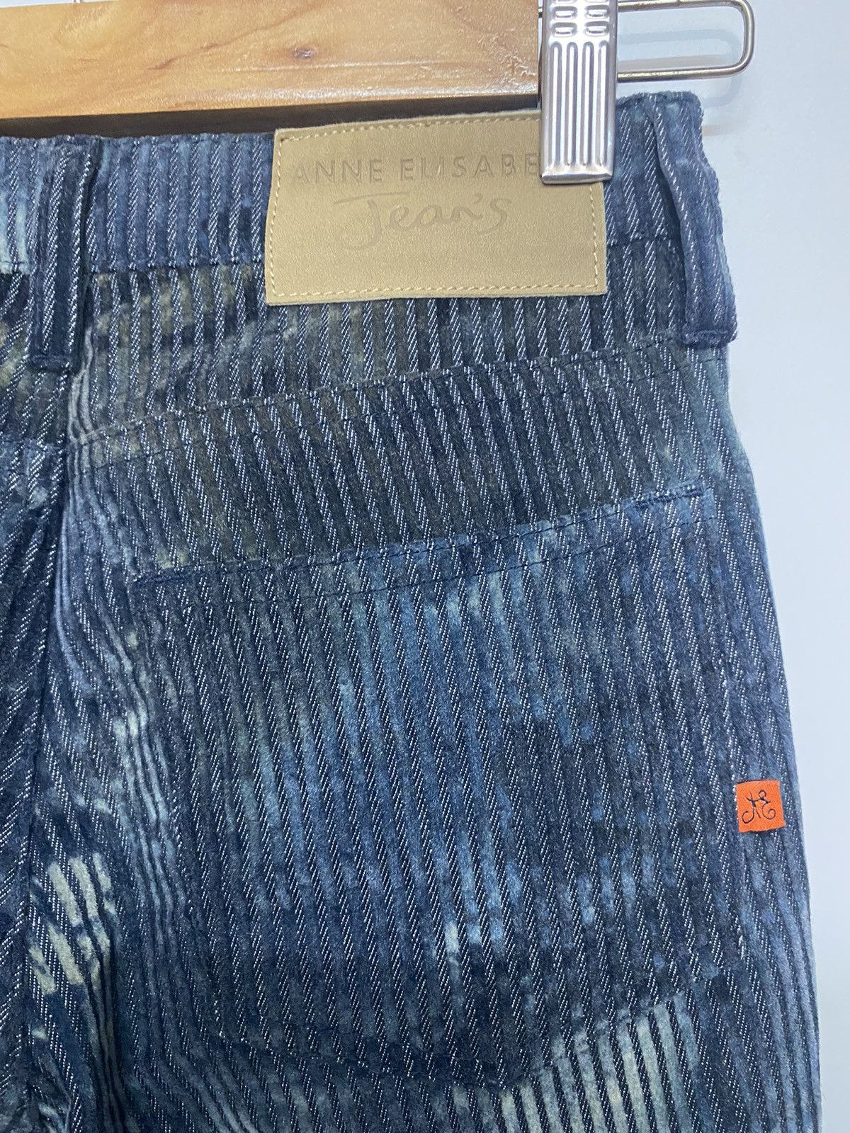 Designer × Vintage Vintage ANNE ELISABETH Jeans Corduroy Bootcut Pants Size 24" / US 00 / IT 34 - 15 Thumbnail