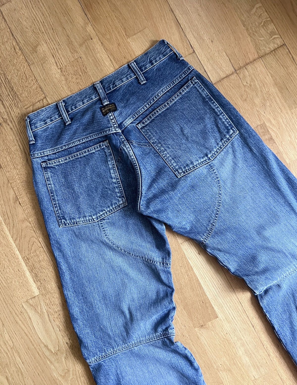 G-Star Y2K G-Star Double Knee Elwood Baggy Fit Denim Jeans Size US 30 / EU 46 - 10 Thumbnail