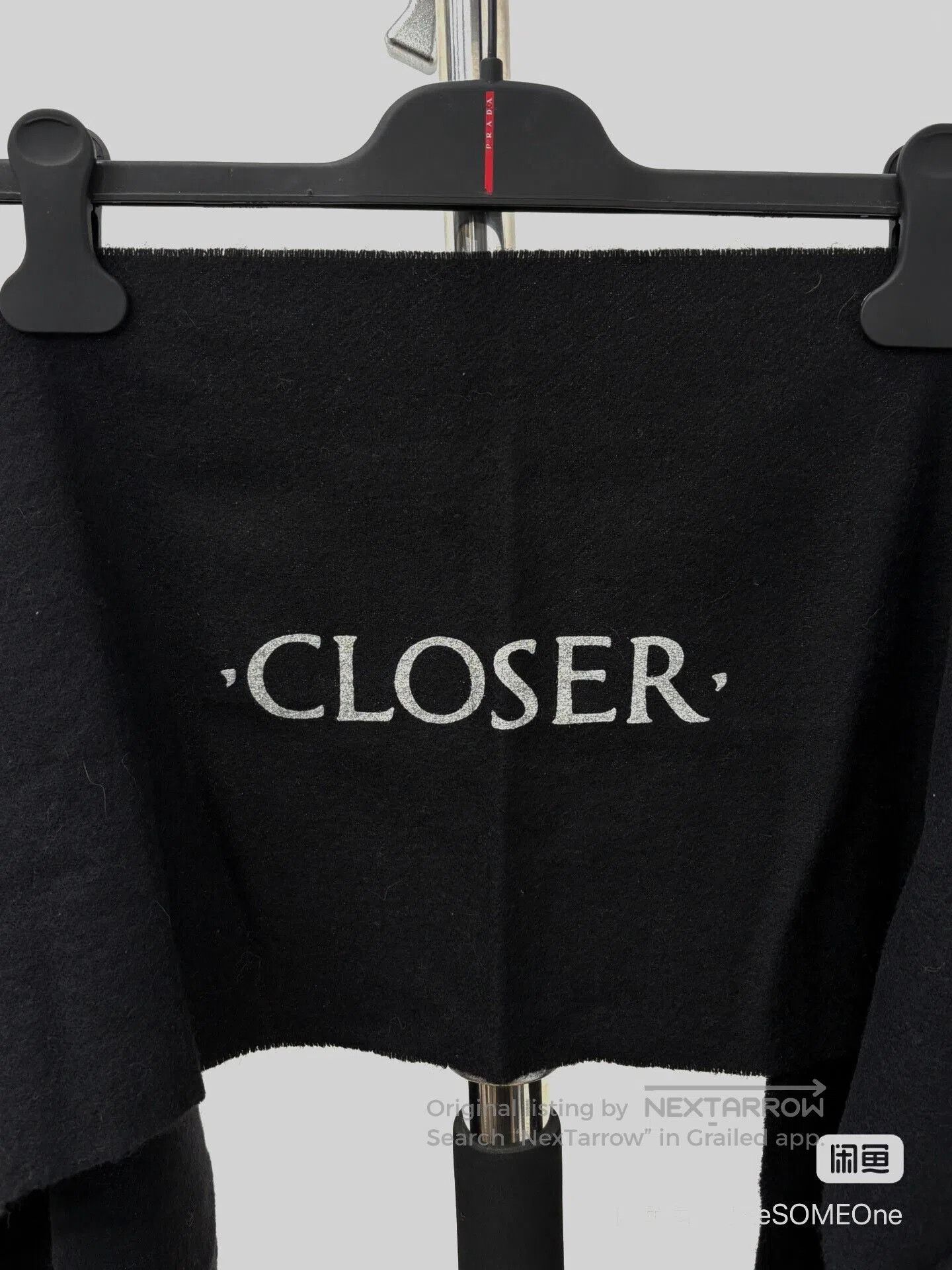 Raf Simons RAF SIMONS 'CLOSER' 10th Anniversary Limited Edition Scarf. Size ONE SIZE - 2 Thumbnail