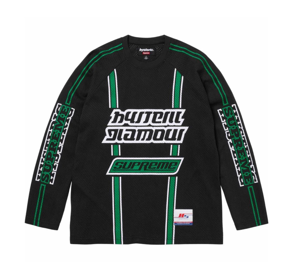 Hysteric Glamour × Supreme Supreme Hysteric Glamour Mesh Longsleeve Jersey Size US M / EU 48-50 / 2 - 1 Thumbnail