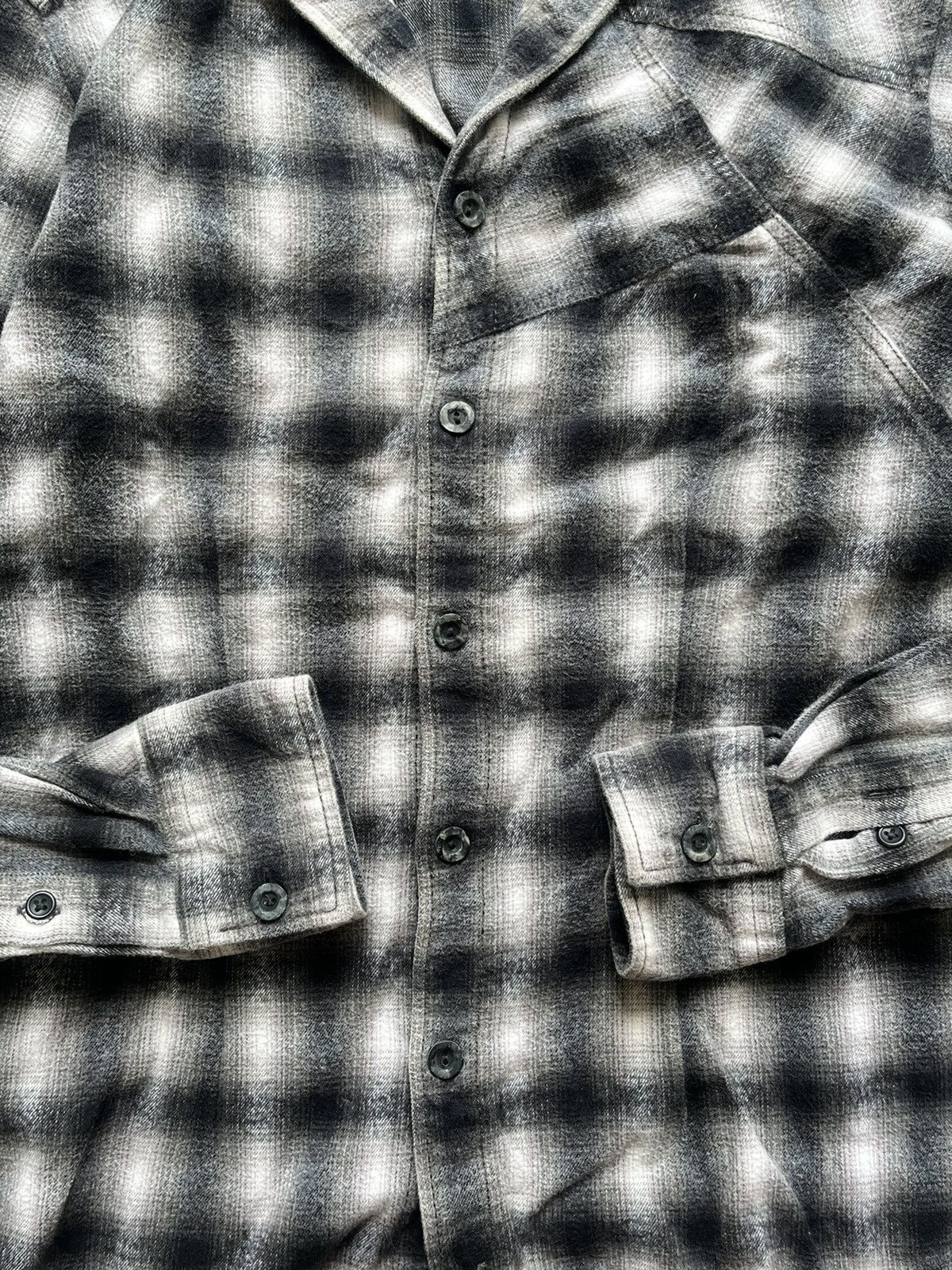 Tornado Mart Tornado mart ombre patchwork slim shirt Size US M / EU 48-50 / 2 - 6 Thumbnail