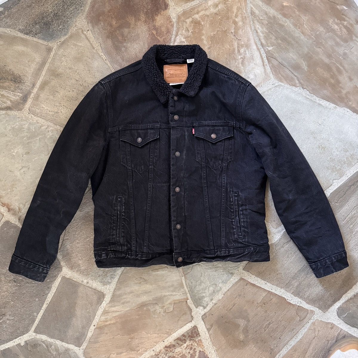 Levi's Levi’s Type III Sherpa Trucker Jacket Size US L / EU 52-54 / 3 - 2 Thumbnail