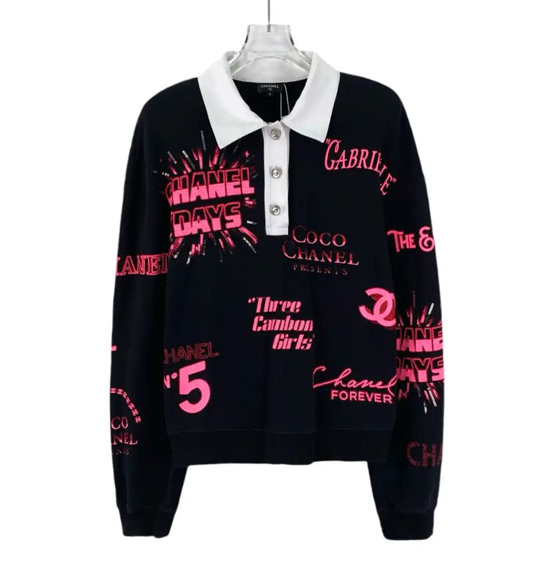 Chanel Colorful Graphic Pullover for Women 0089