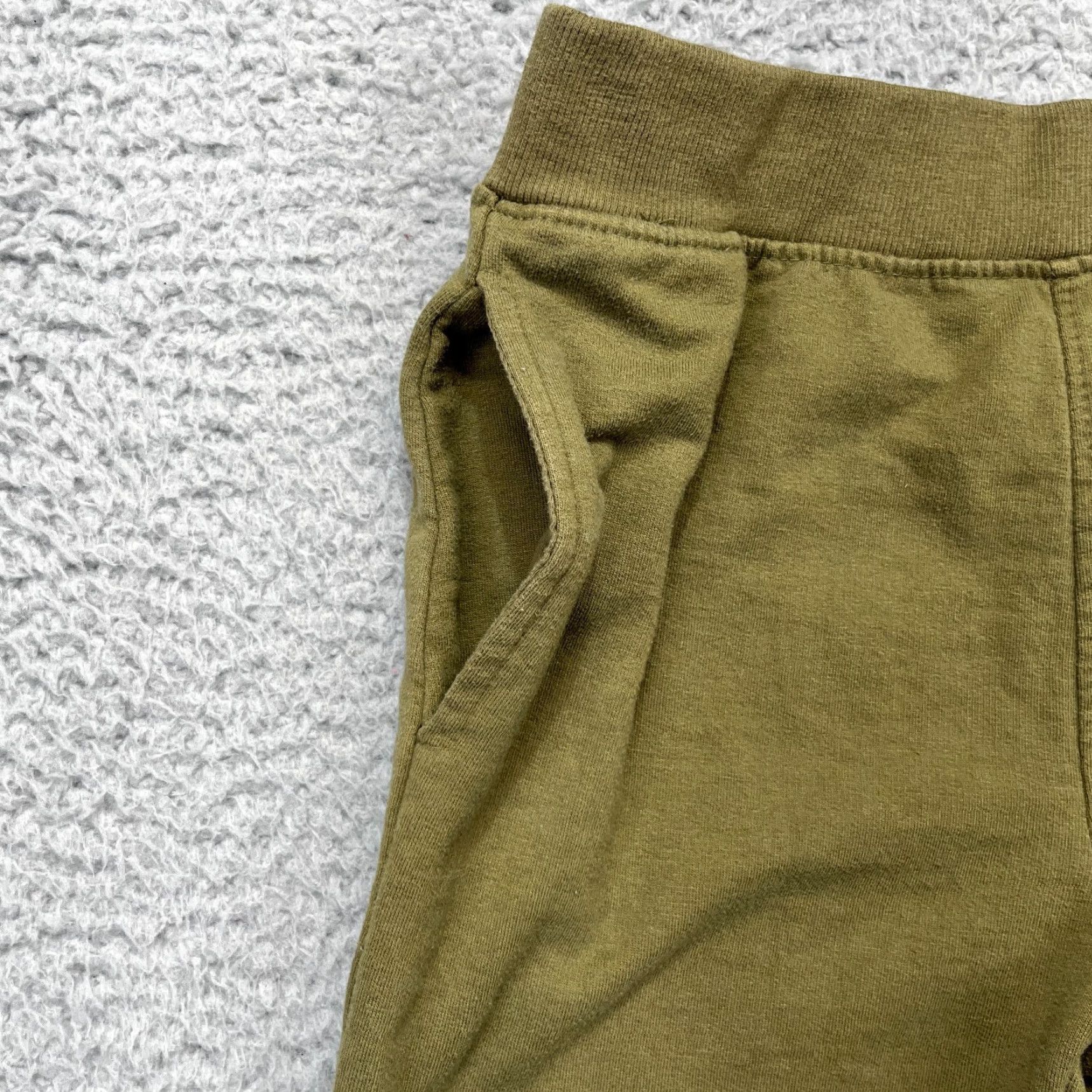 True Religion True Religion Jogger Sweatpants Womens M Army Green Knit Logo Pants Pattern: Solid 26in Inseam Size 32" / US 10 / IT 46 - 5 Thumbnail