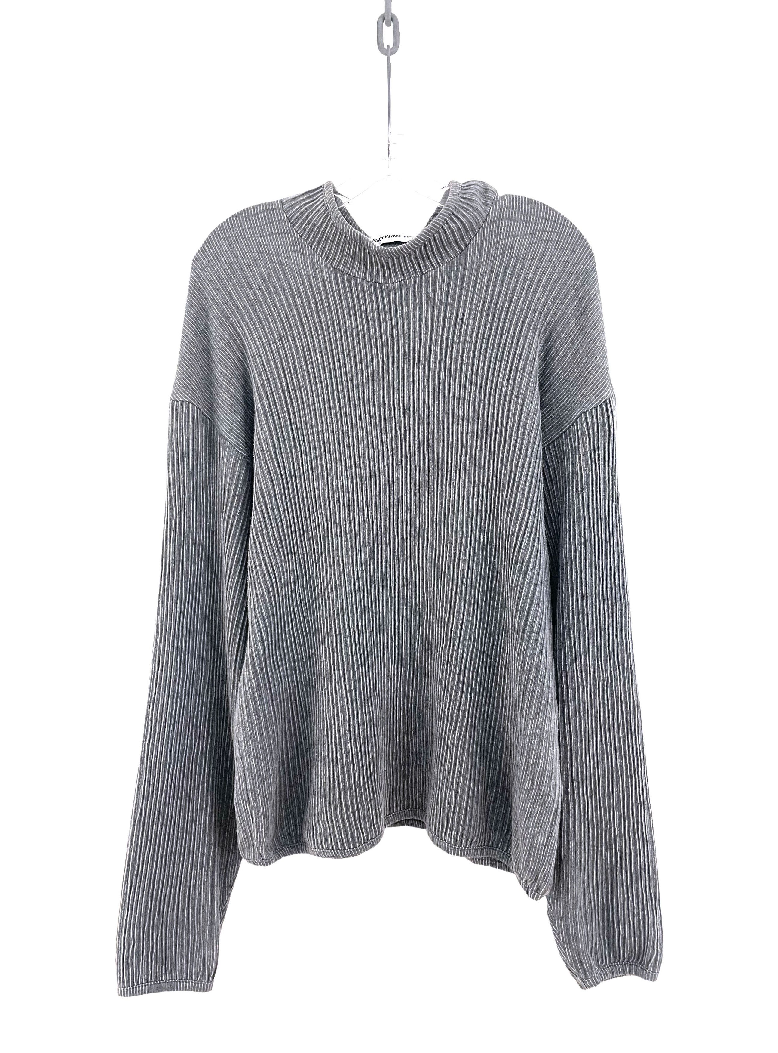 Issey Miyake AW99 Pleated Mockneck Size US M / EU 48-50 / 2 - 1 Thumbnail