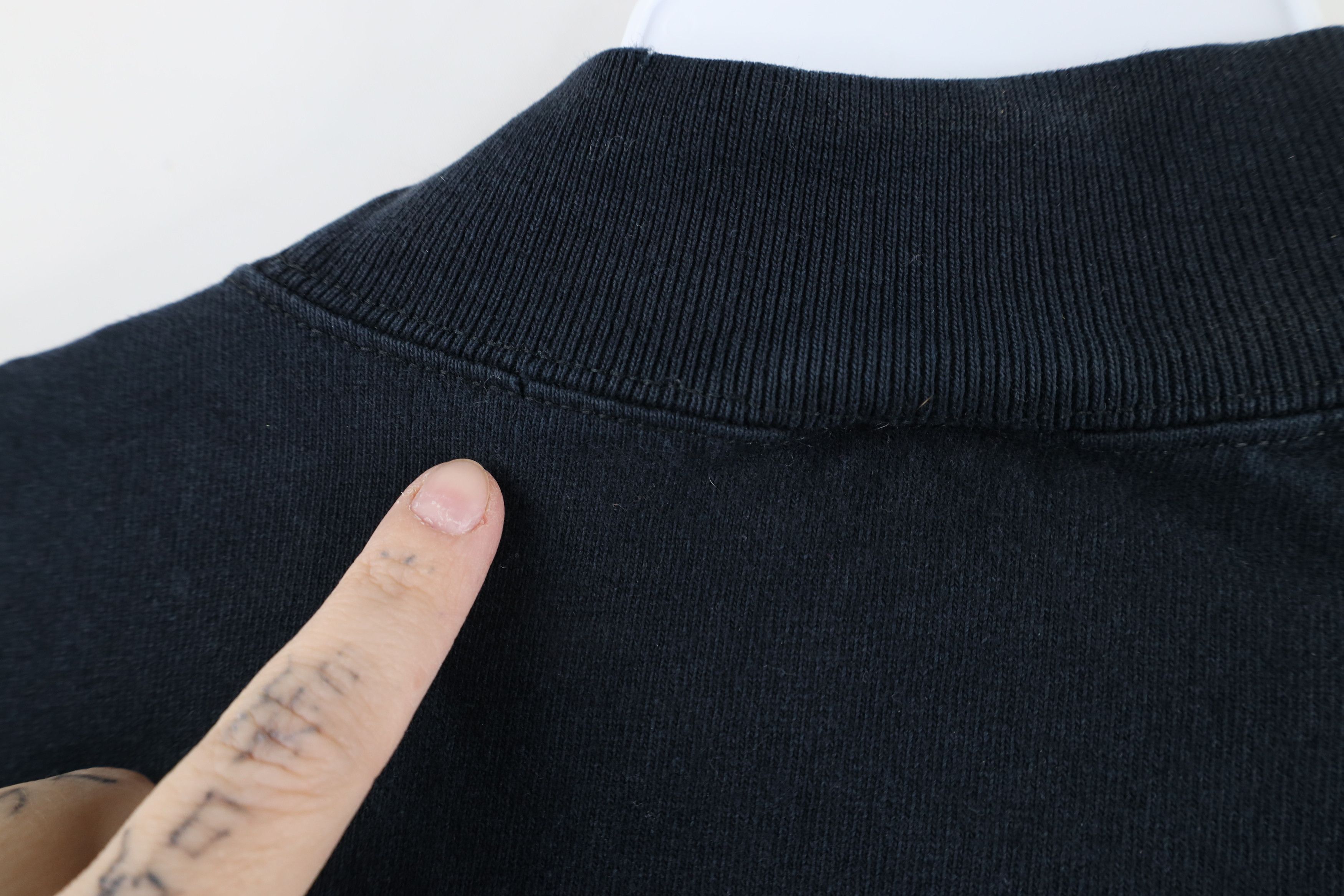 Vintage Vintage 90s Streetwear Faded Long Sleeve Mock Neck T-Shirt Size US XL / EU 56 / 4 - 10 Thumbnail