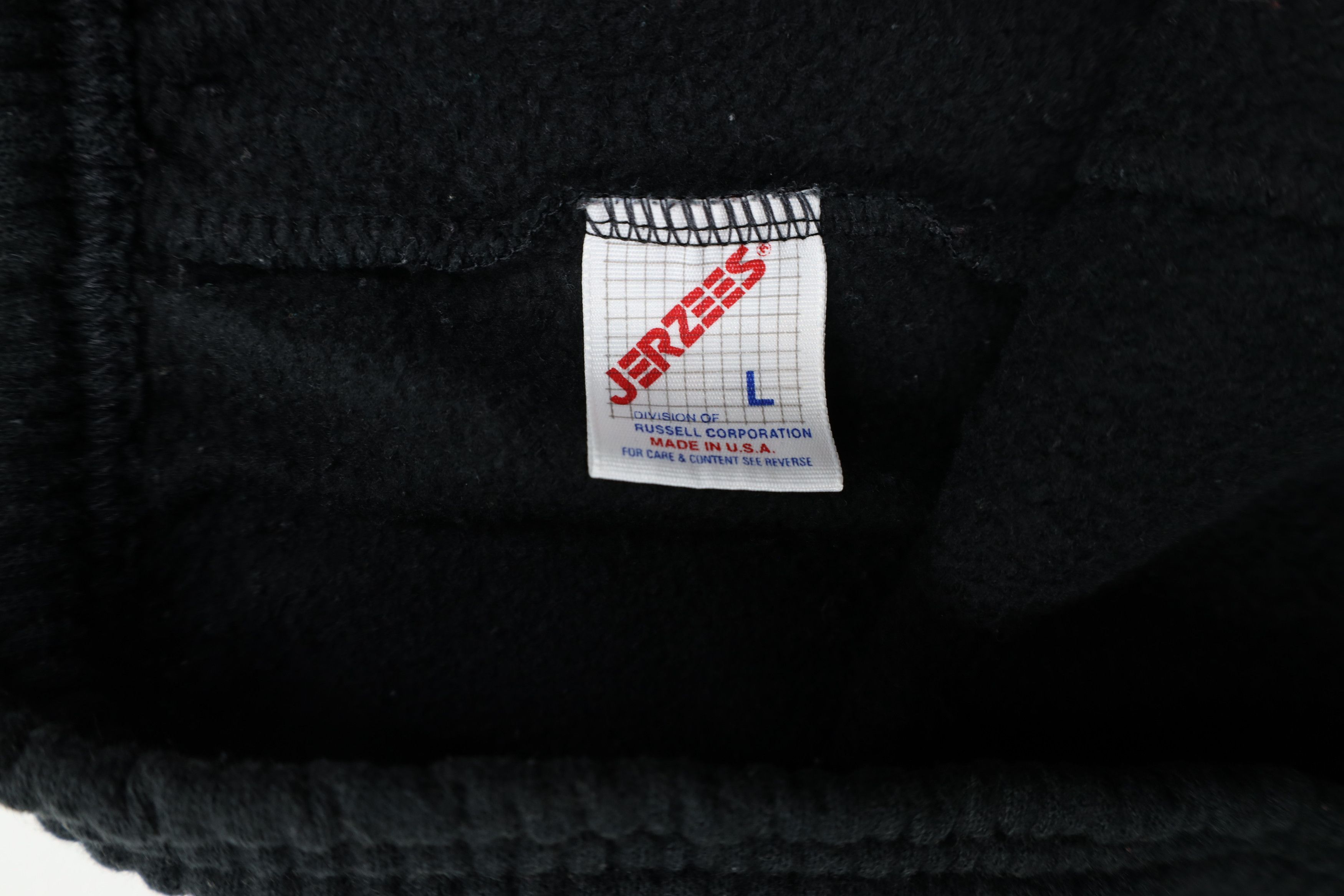 Vintage Vintage 90s Streetwear Cuffed Sweatpants Joggers Black USA Size US 36 / EU 52 - 7 Thumbnail
