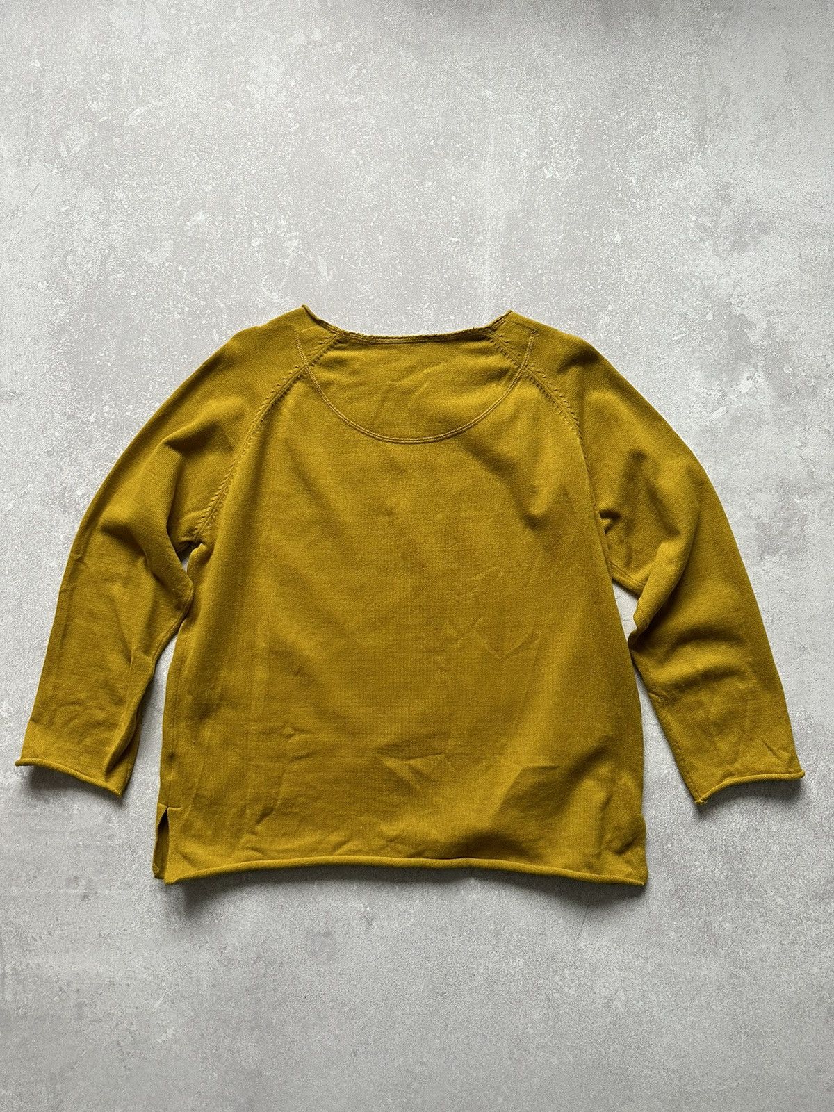 Designer × Vintage Sweatshirt Gudrun Sjoden Yellow Size M Size M / US 6-8 / IT 42-44 - 13 Thumbnail
