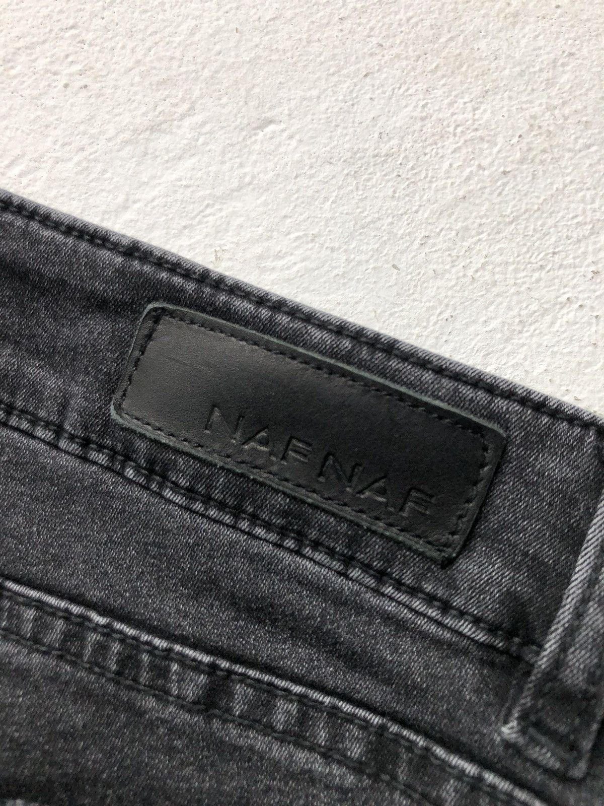 If Six Was Nine NAF NAF Vintage Bell Bottom Y2K Opium Gothic Pants Size 32" / US 10 / IT 46 - 5 Thumbnail