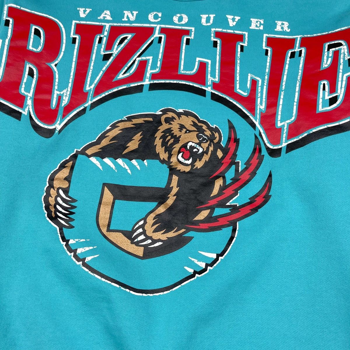 NBA NBA Vancouver Grizzlies x Mitchell & New Crew Sweatshirt Size US L / EU 52-54 / 3 - 7 Thumbnail