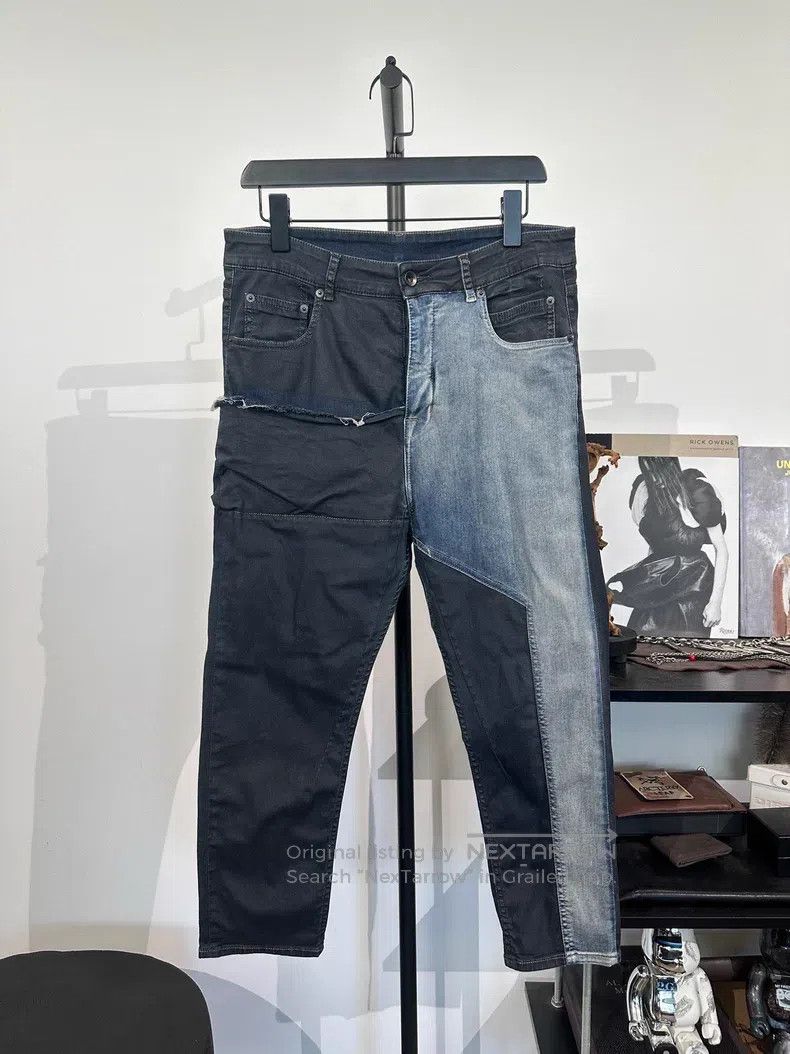 Rick Owens × Rick Owens Drkshdw FW09 “Crust” Coated Denim | Grailed