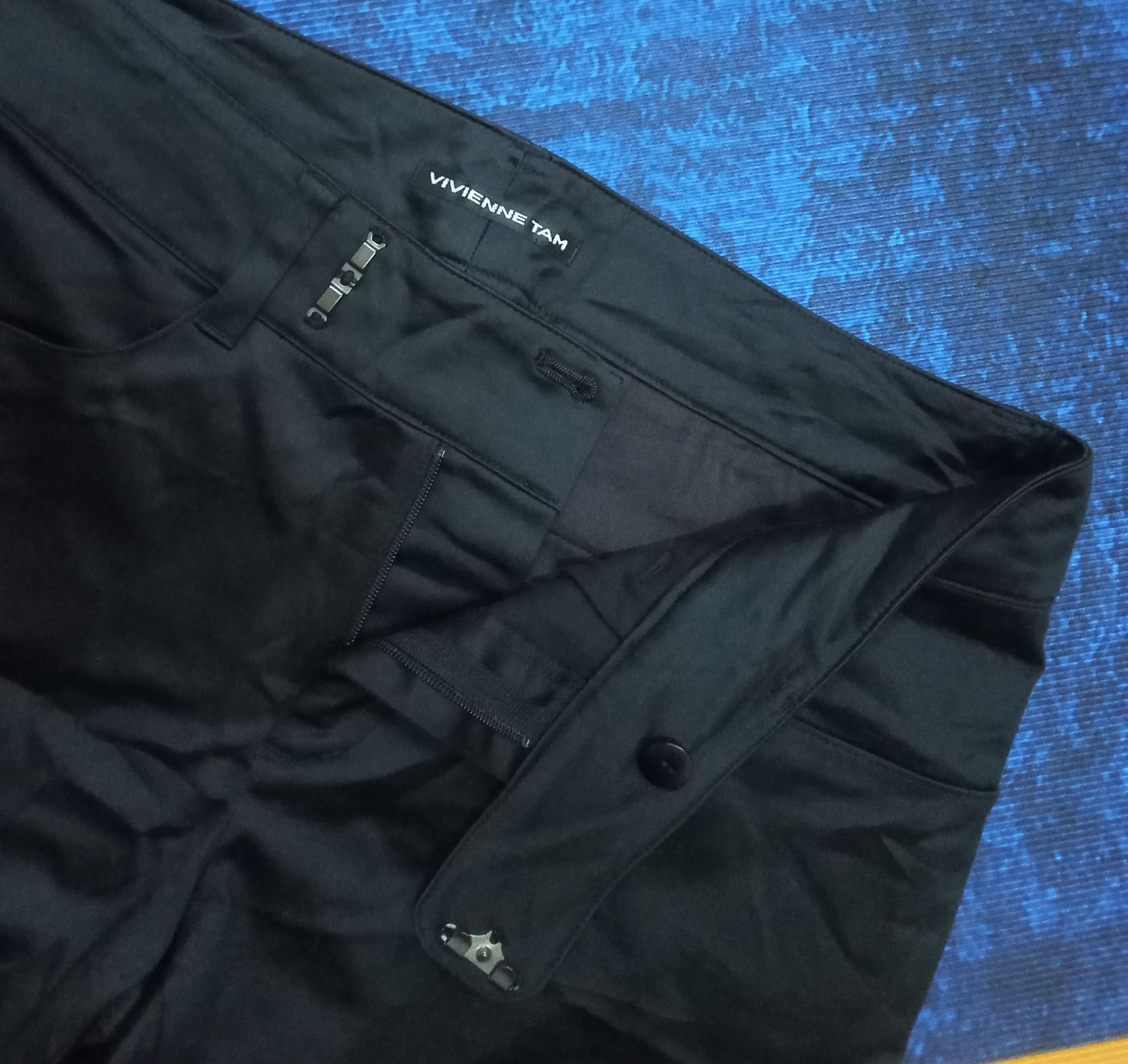 Vivienne Tam Vivienne Tam Black Pants Size 30" / US 8 / IT 44 - 4 Thumbnail