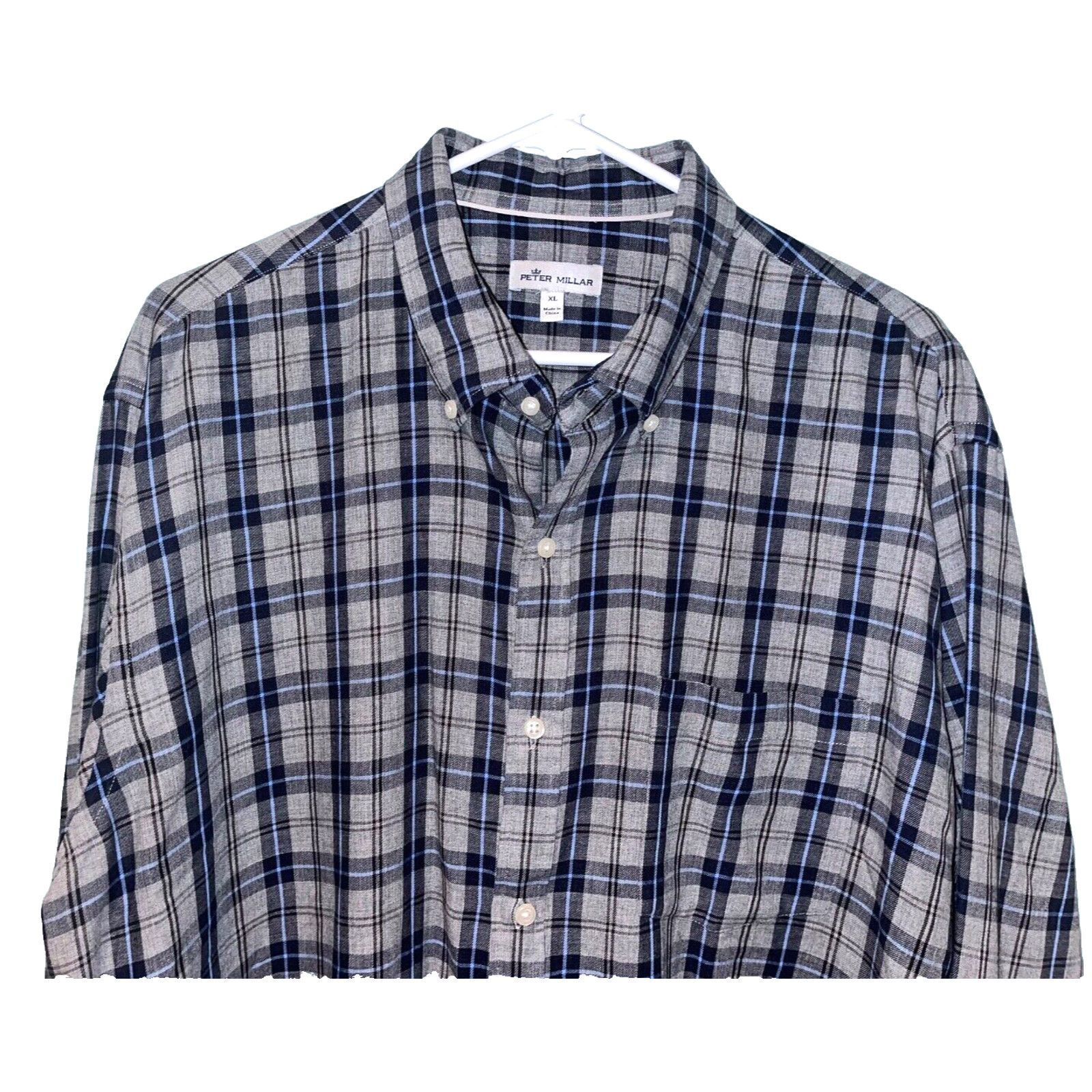 Peter Millar Peter Millar Plaid Button Down Shirt XL Mountainside Beach Size US XL / EU 56 / 4 - 4 Thumbnail