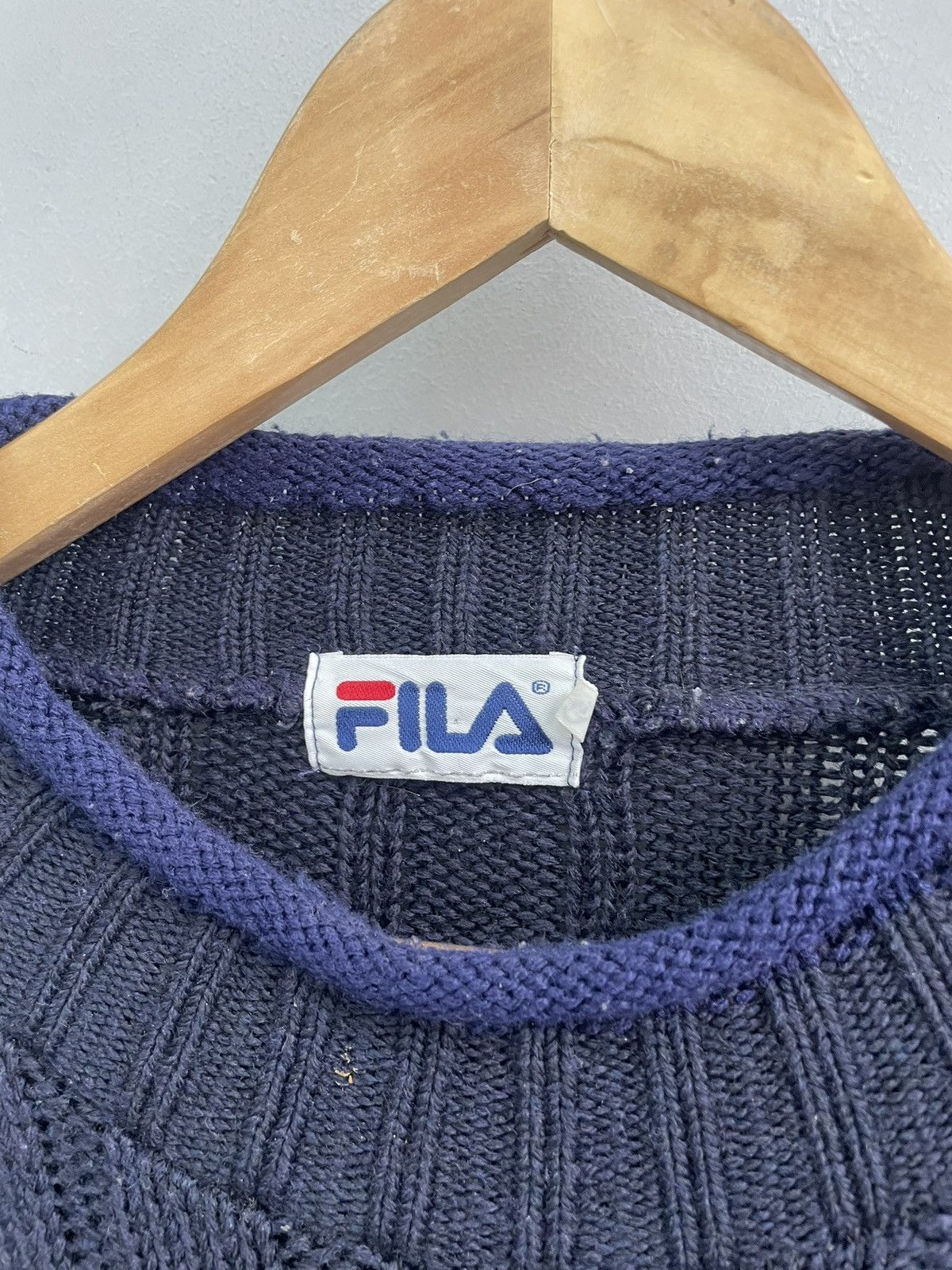 Fila Vintage y2k retro Fila big logo sweater crewneck 90s Size US S / EU 44-46 / 1 - 3 Thumbnail